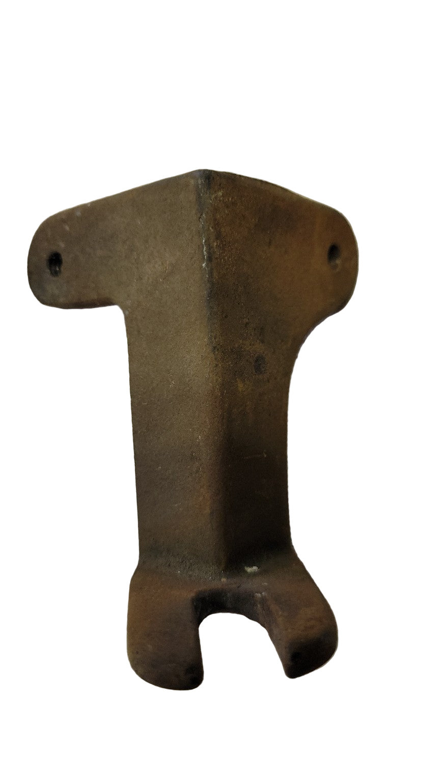 Vintage Cast Iron Rototiller Tines or Coat Hook Brackets (Qty 10)