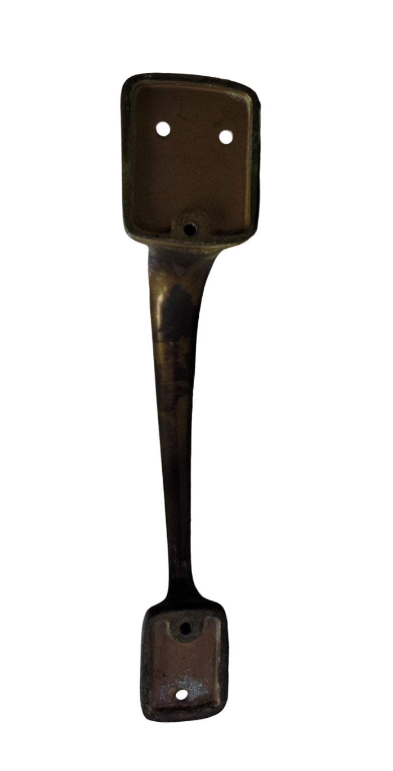 Vintage Solid Brass Commercial Door Pull Handle – 9¾″