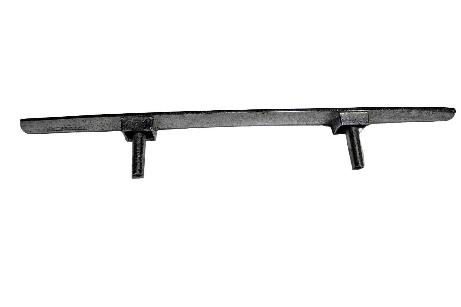 Vintage Chrome Cabinet Pull – 12" – Stamped HC 28-14091