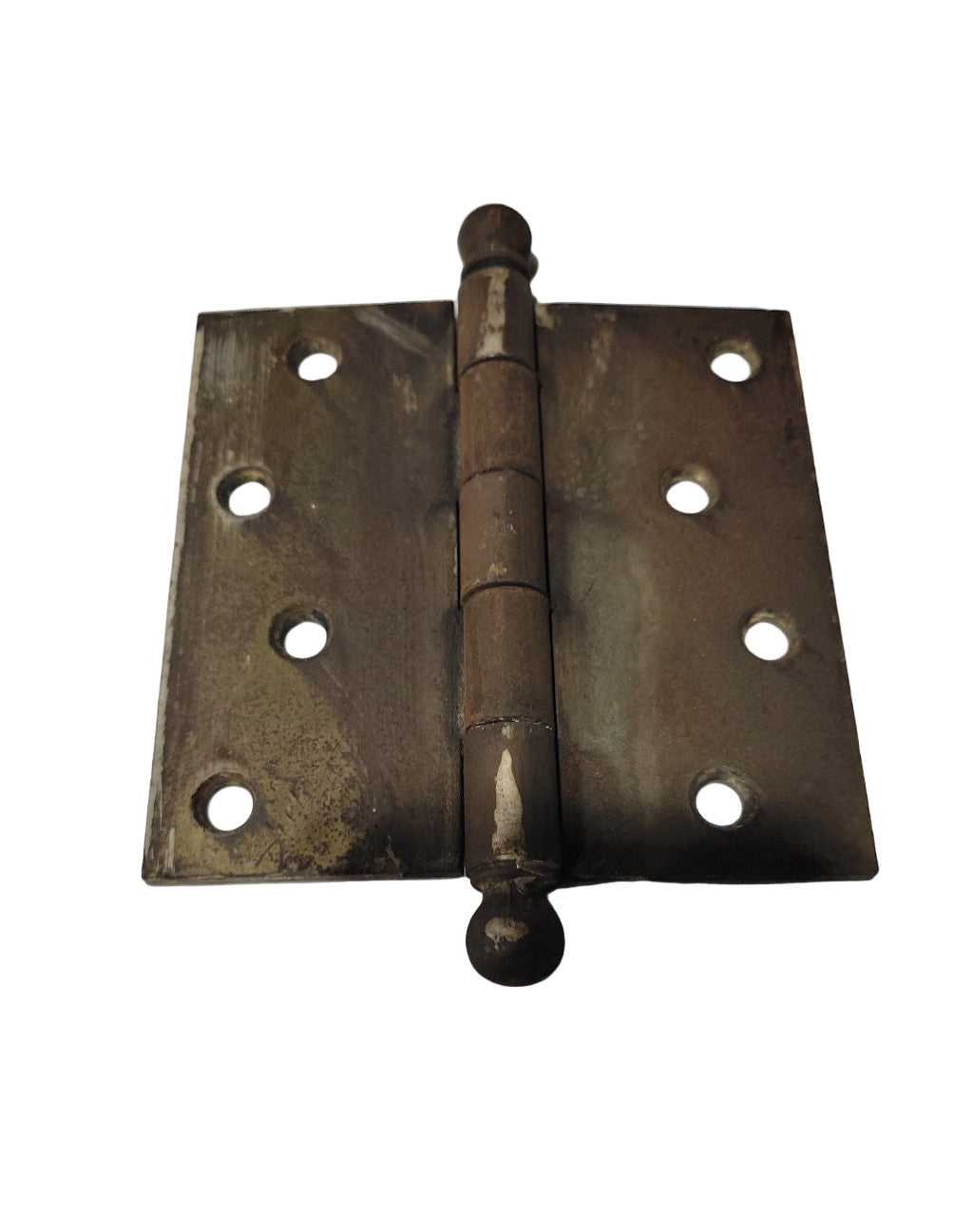 Heavy-Duty Metal Door Hinge with Ball Finial – 4½"