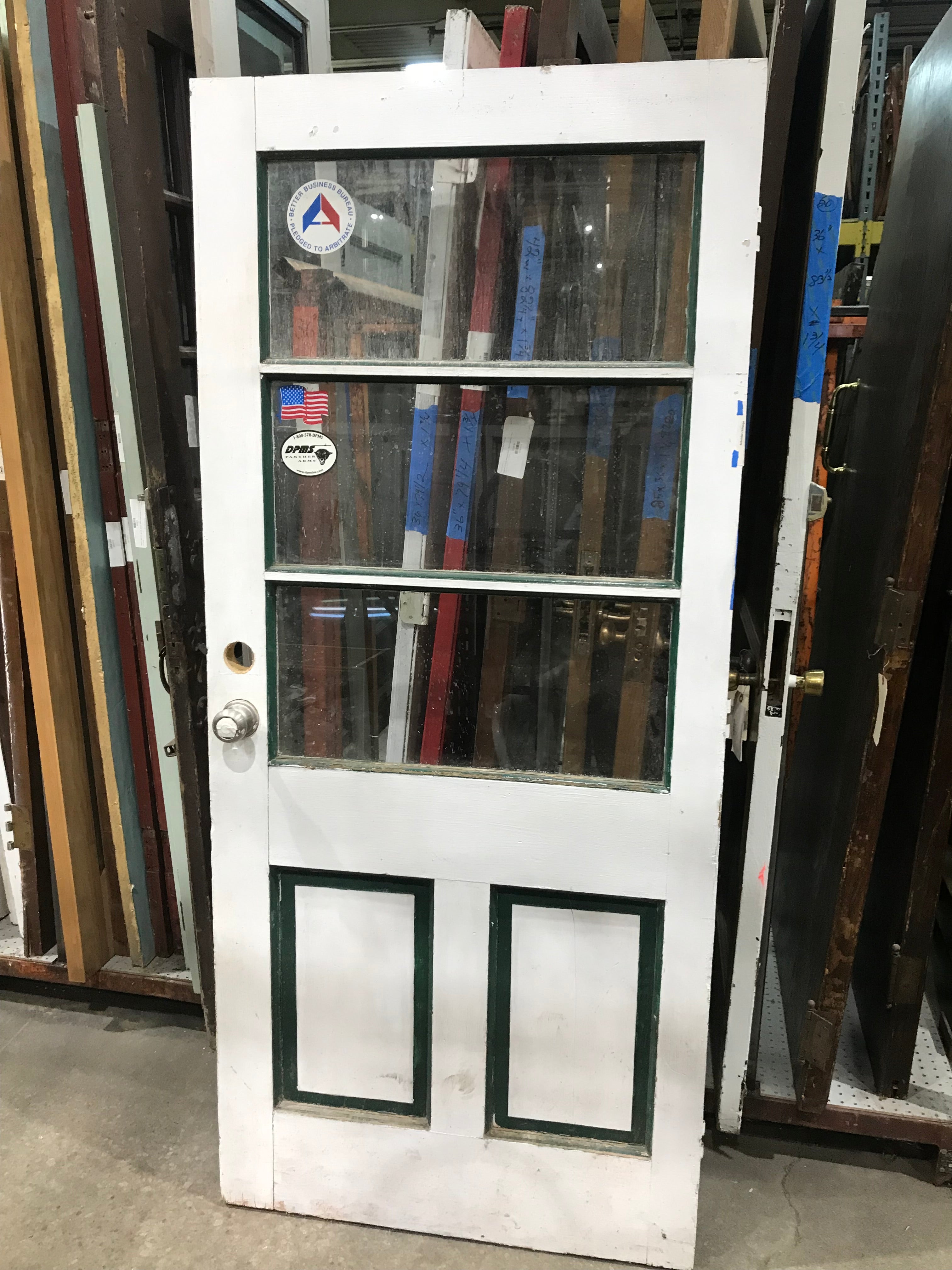 3-Lite Exterior Door