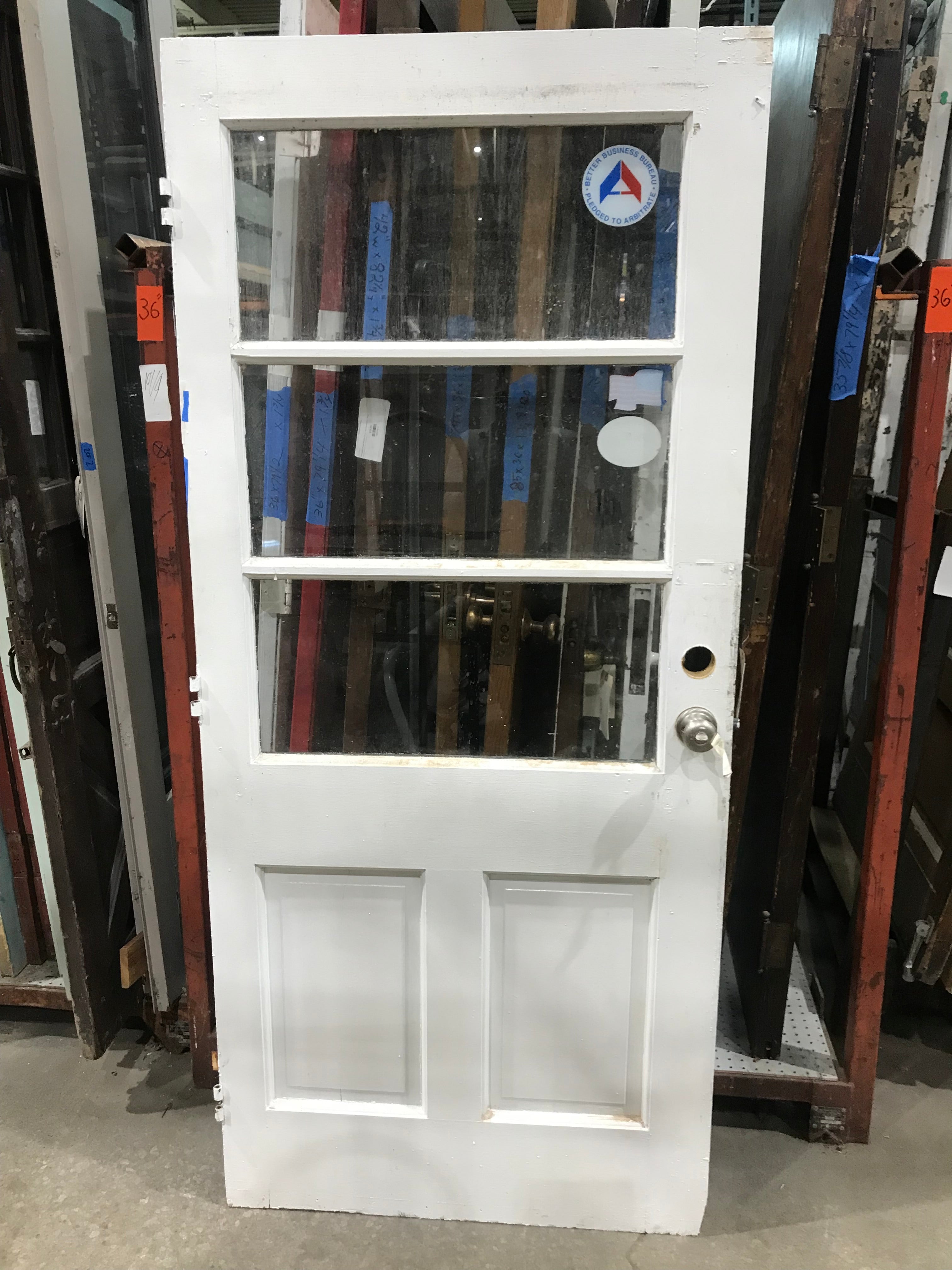3-Lite Exterior Door