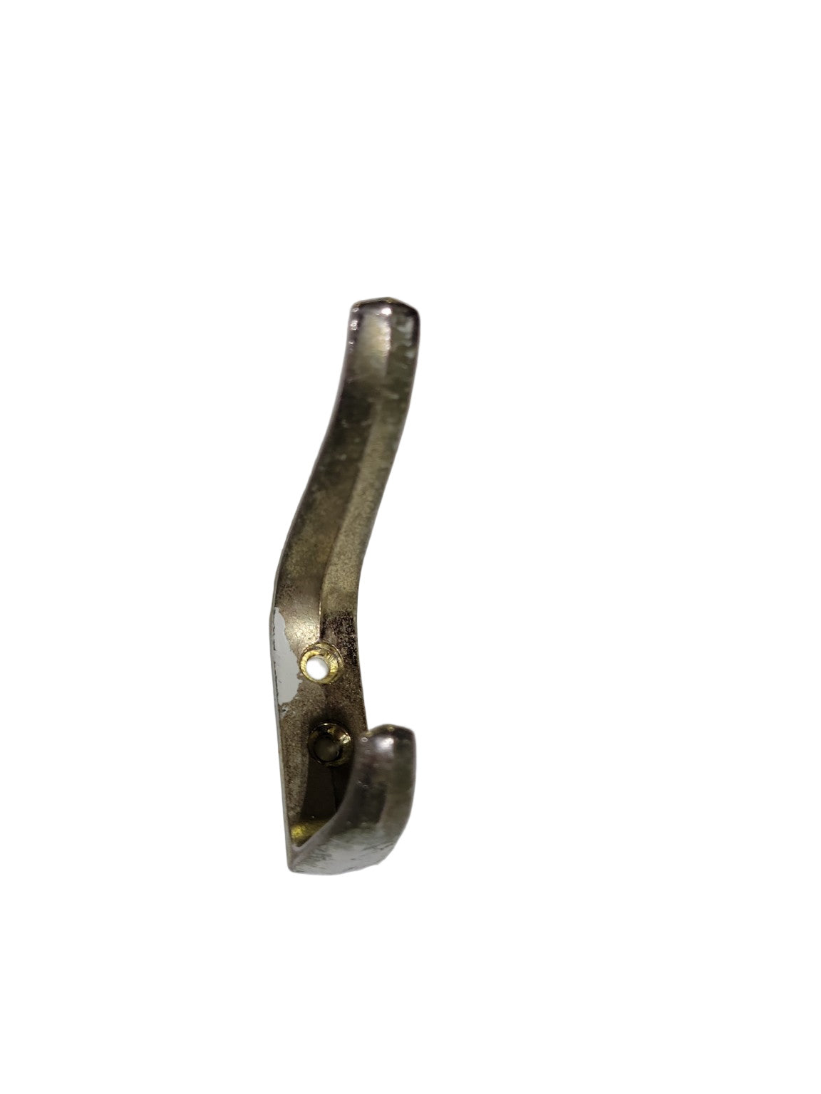 Mid-Century Modern Solid Brass Wall Hooks – Set of 4