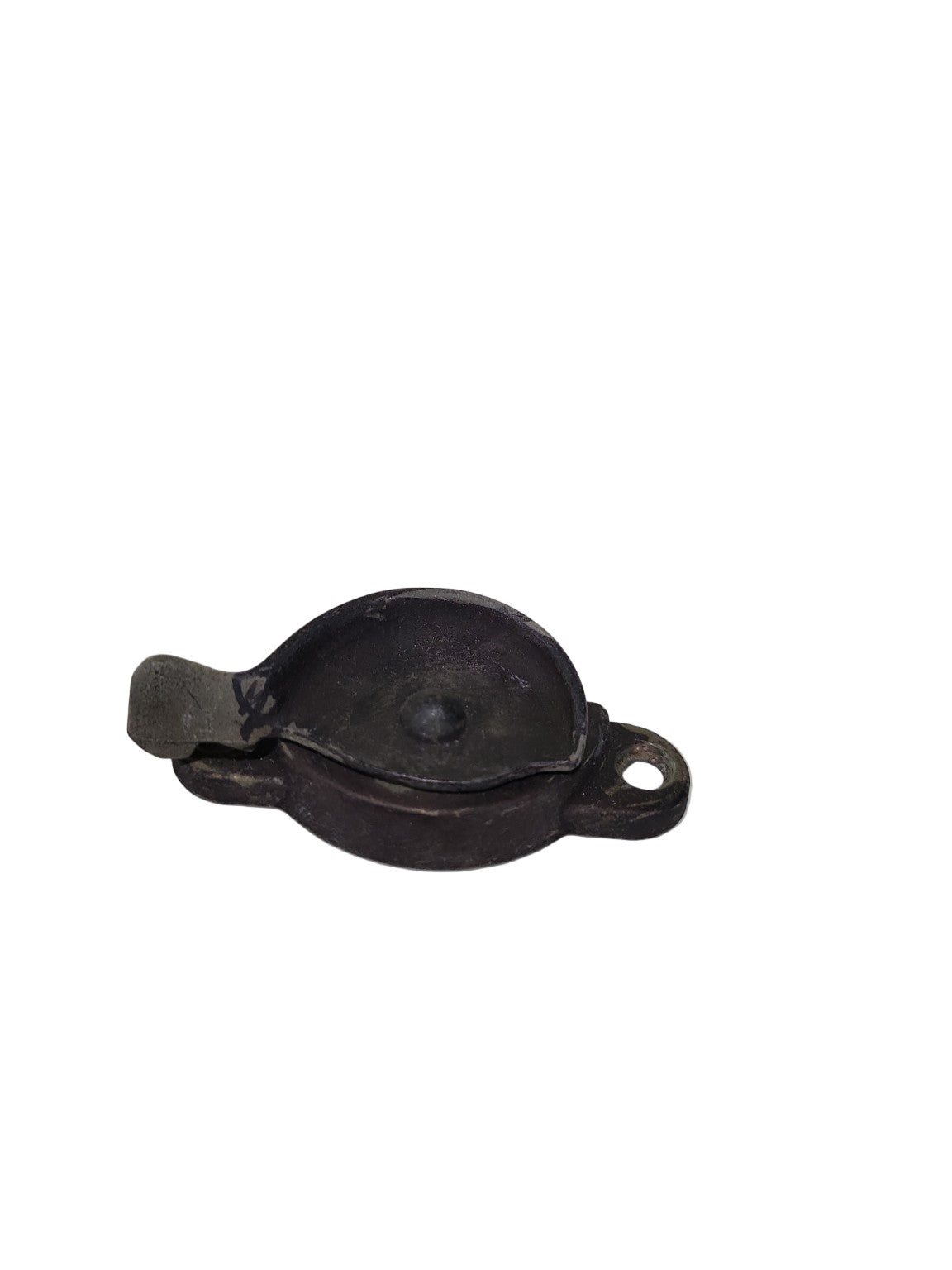 Antique Cast Iron Window Sash Lock – Partial (Missing Catch Piece)