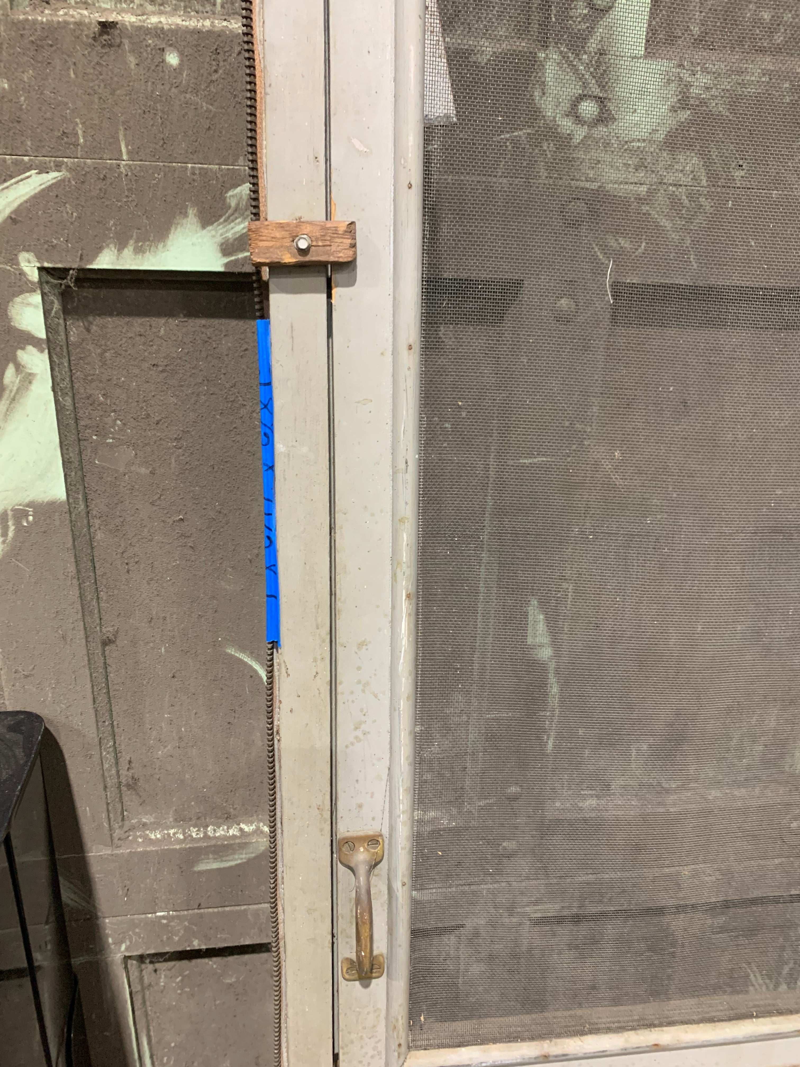 Screen Door- Wood 27" x 71 1/2"