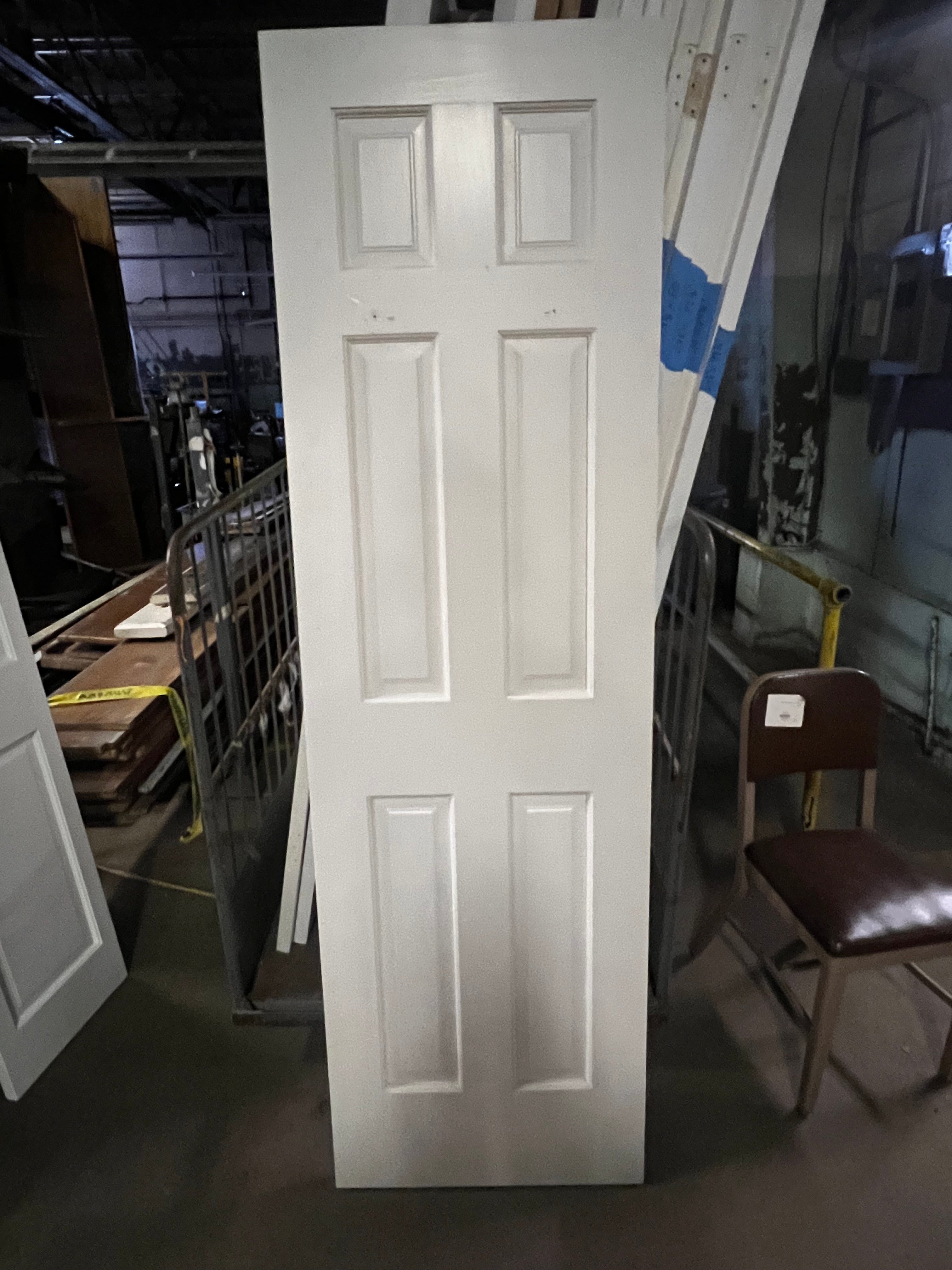 Painted 6 Panel Wood Door (24”)
