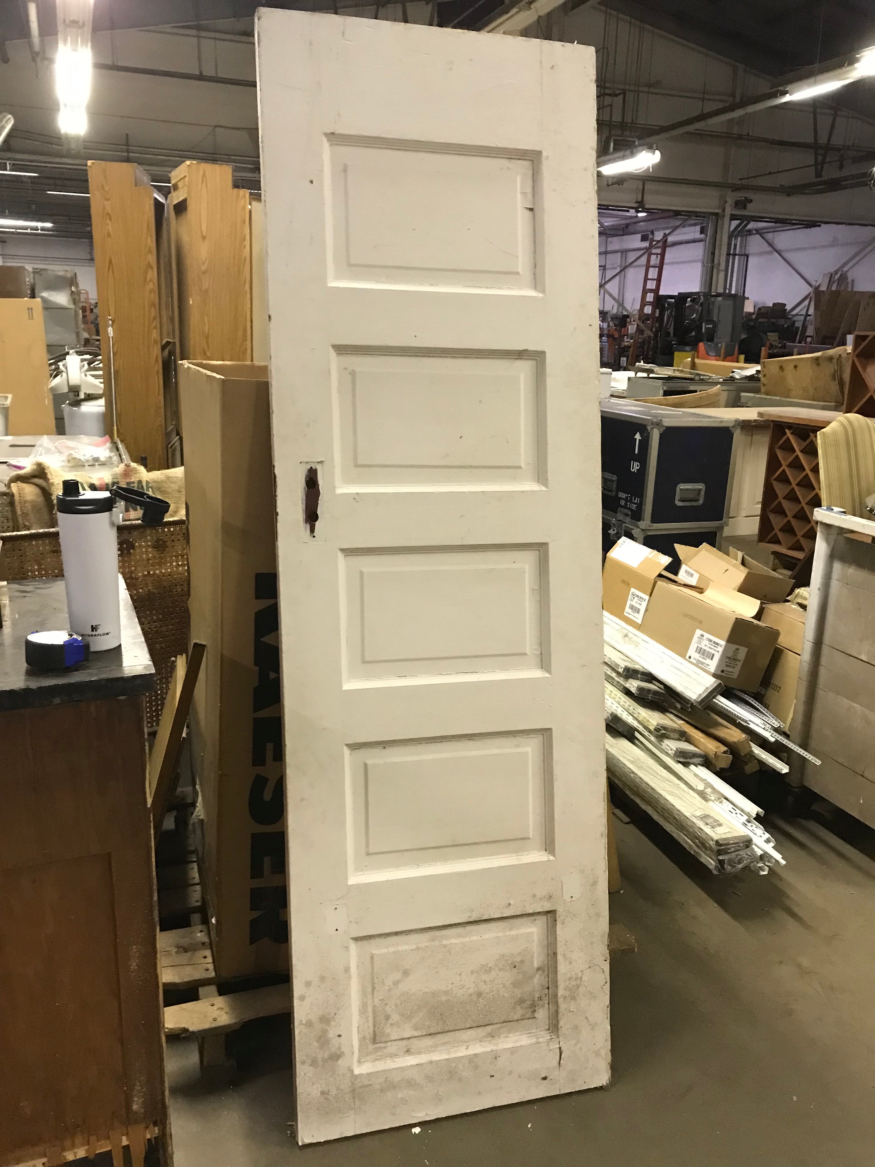 Painted Five Panel Door