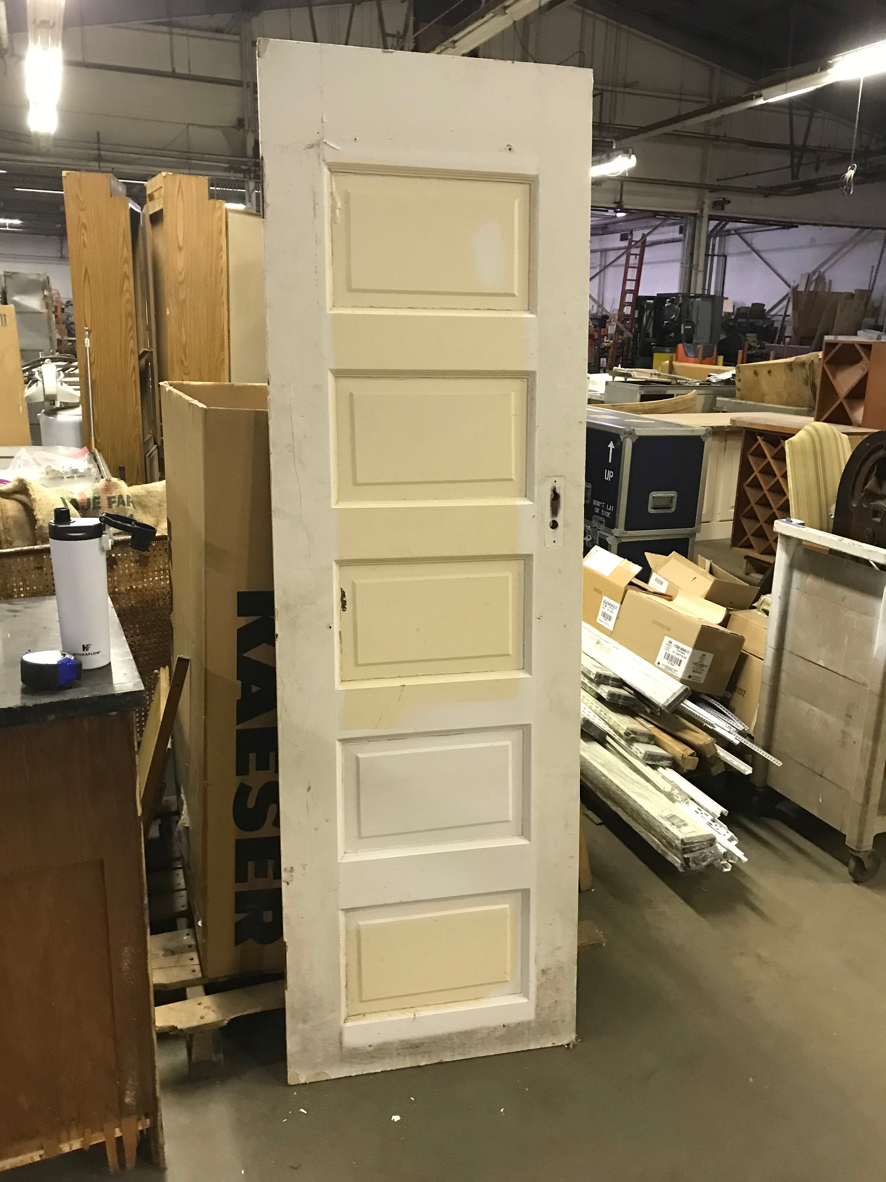 Painted Five Panel Door