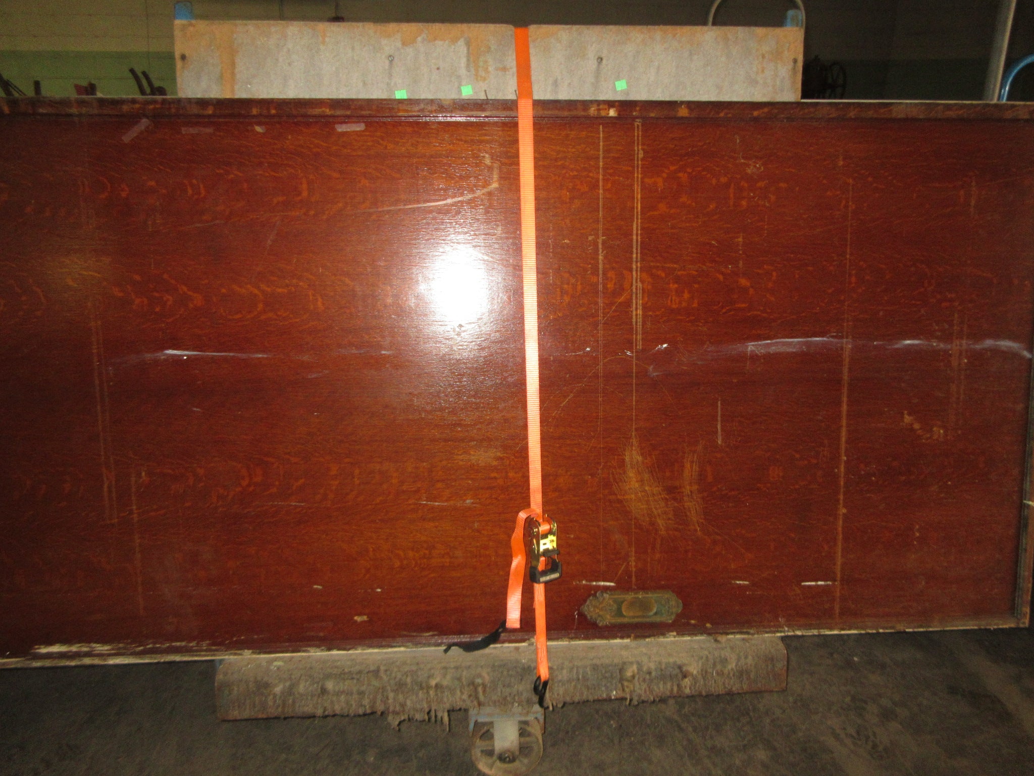 Set of Pocket Parlor Doors - Solid Wood With Brass Hardware 42" x 88"