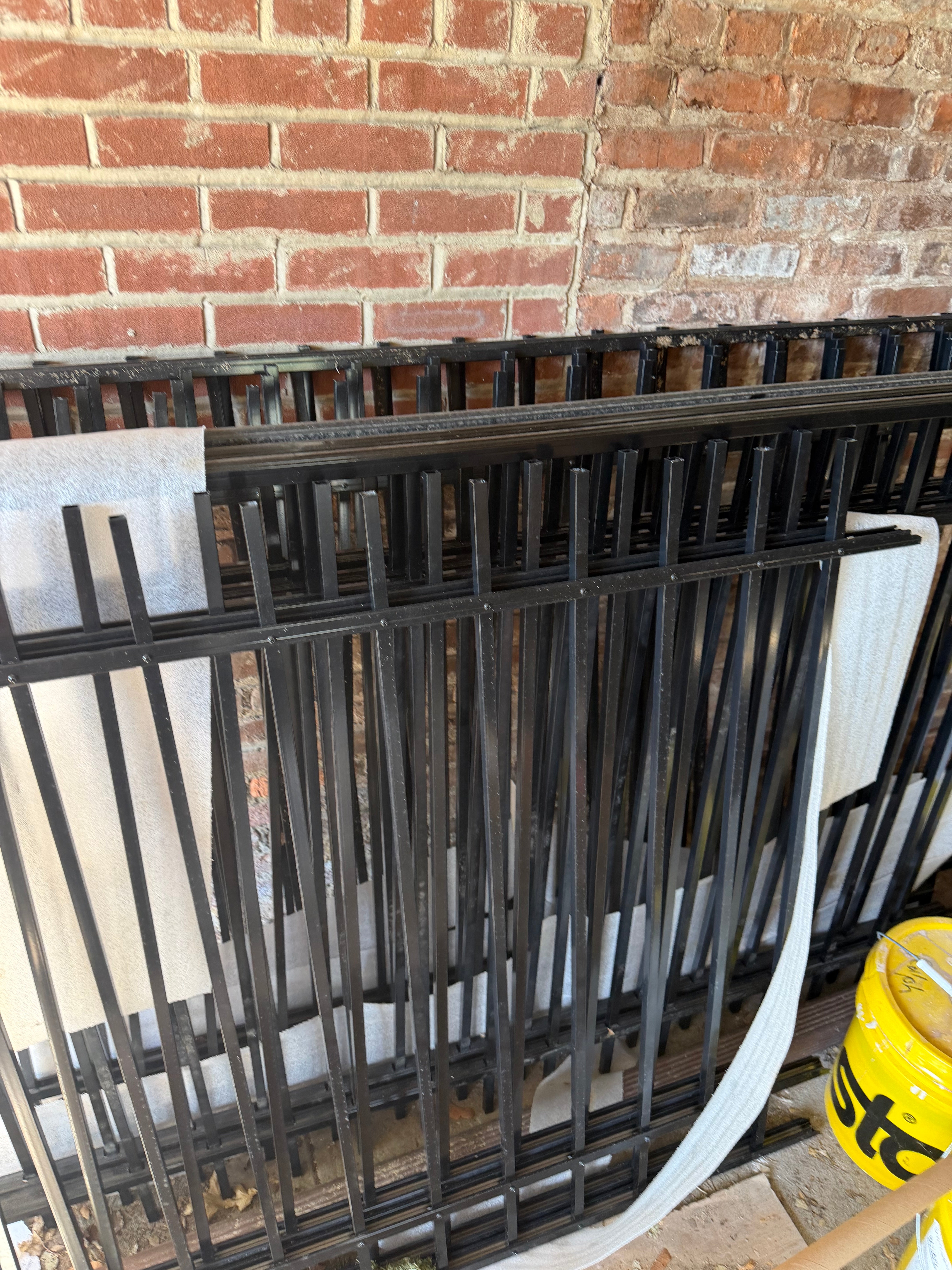 Lot of 10 pieces of fencing @ estate sale