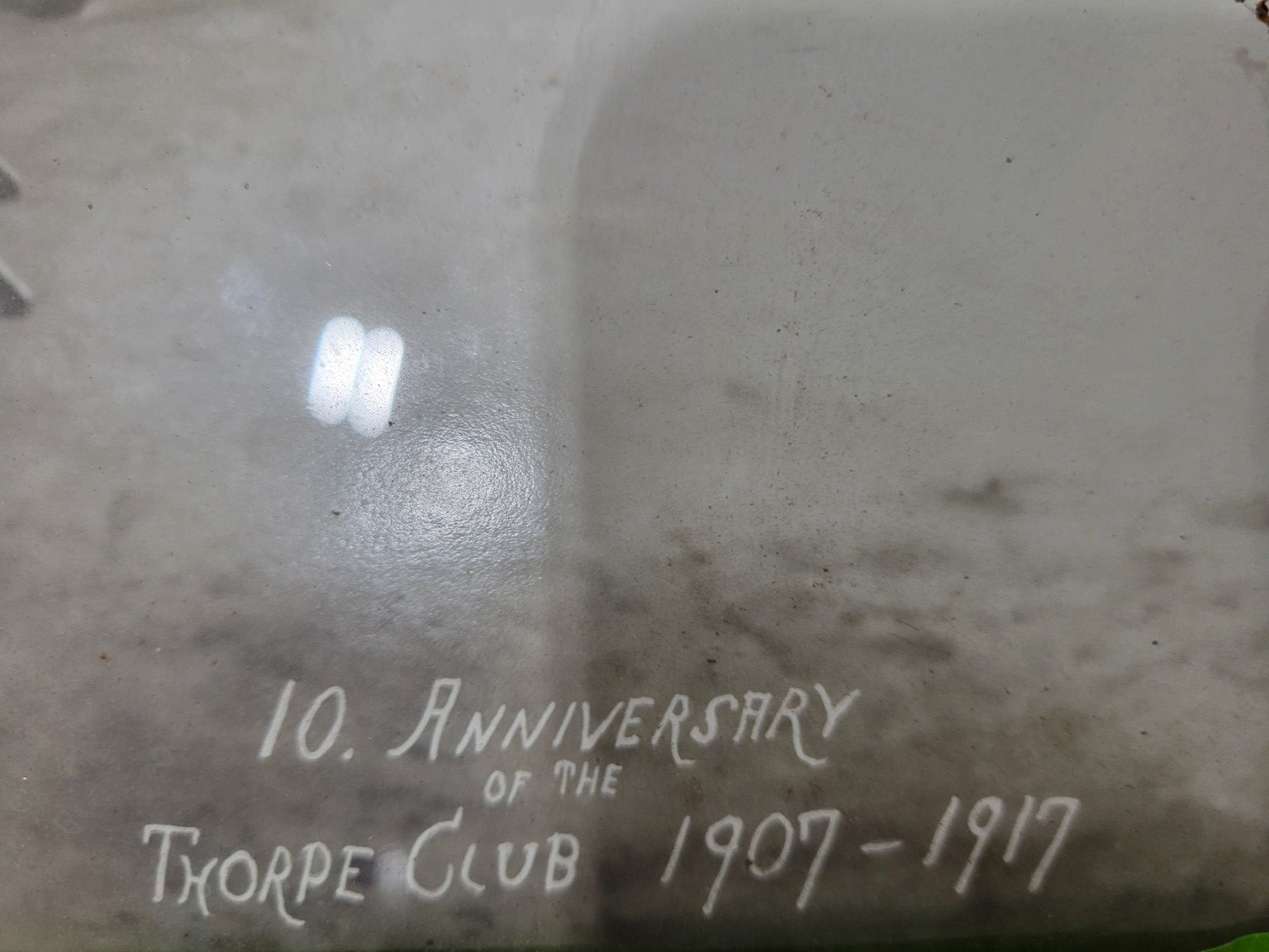 1907 Fraternal Banquet Anniversary Photograph in Ebonized Frame