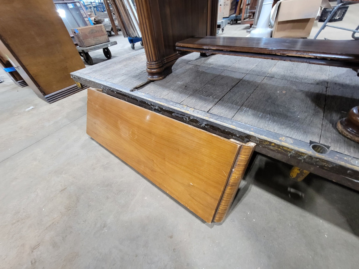 Vintage Art Deco Waterfall Extension Dining Table