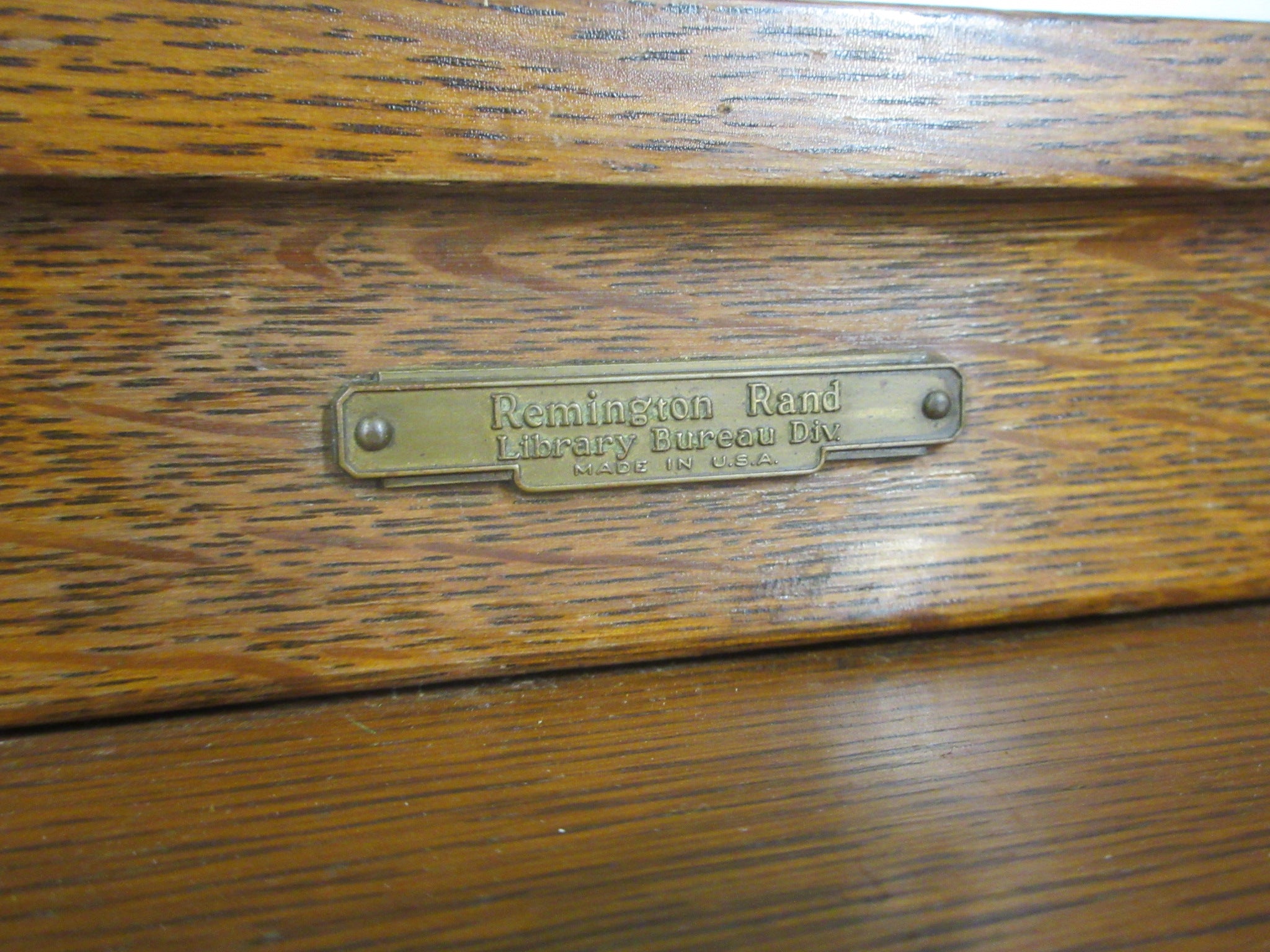 Vintage Remington Rand Library Filing Table