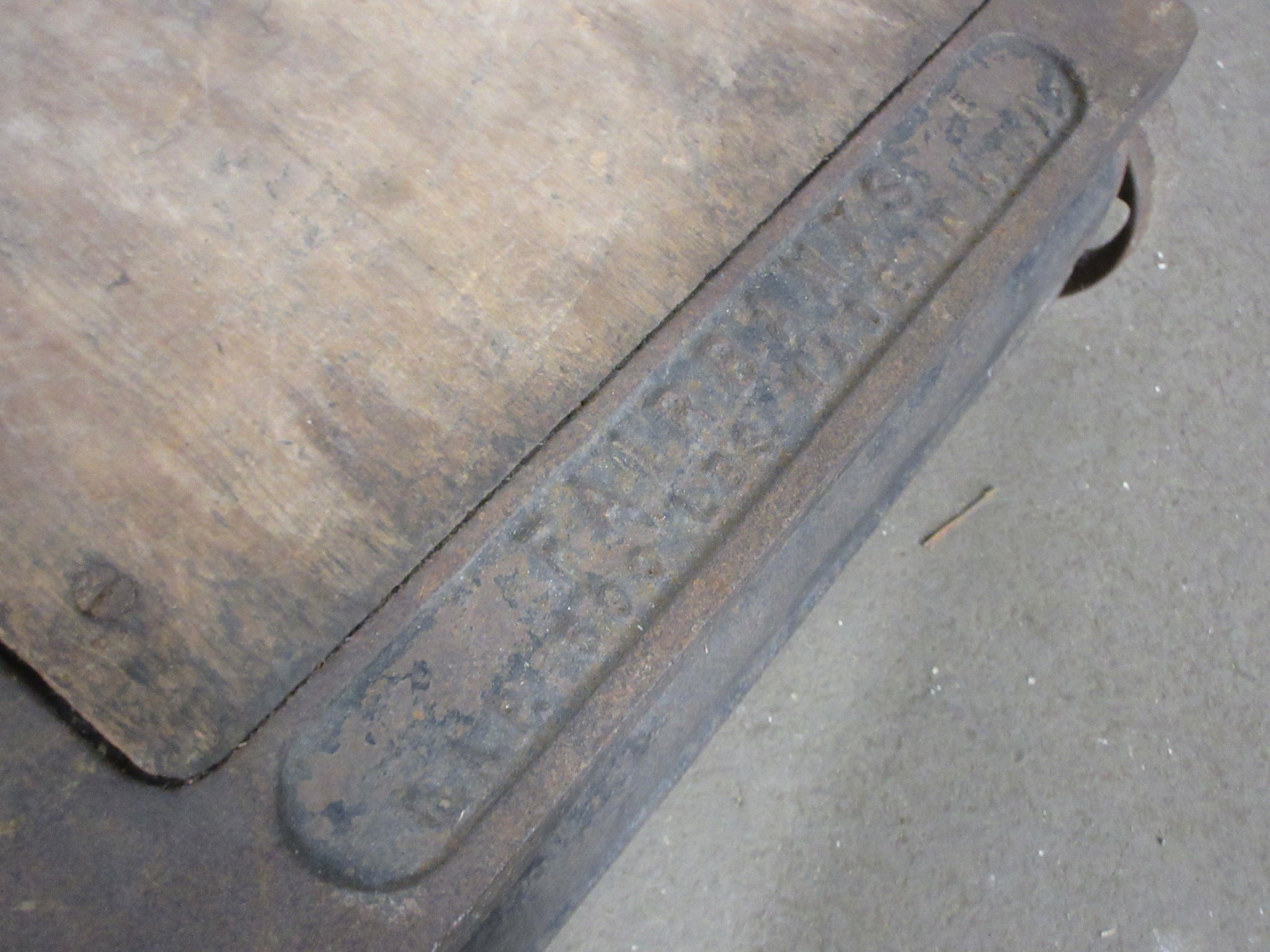 Antique Wheeled Fairbanks Platform Scale
