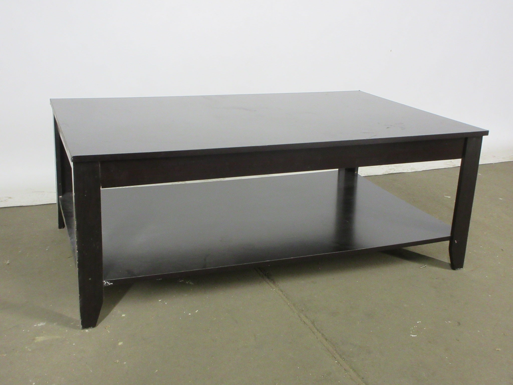 Coffee Table with Lower Shelf