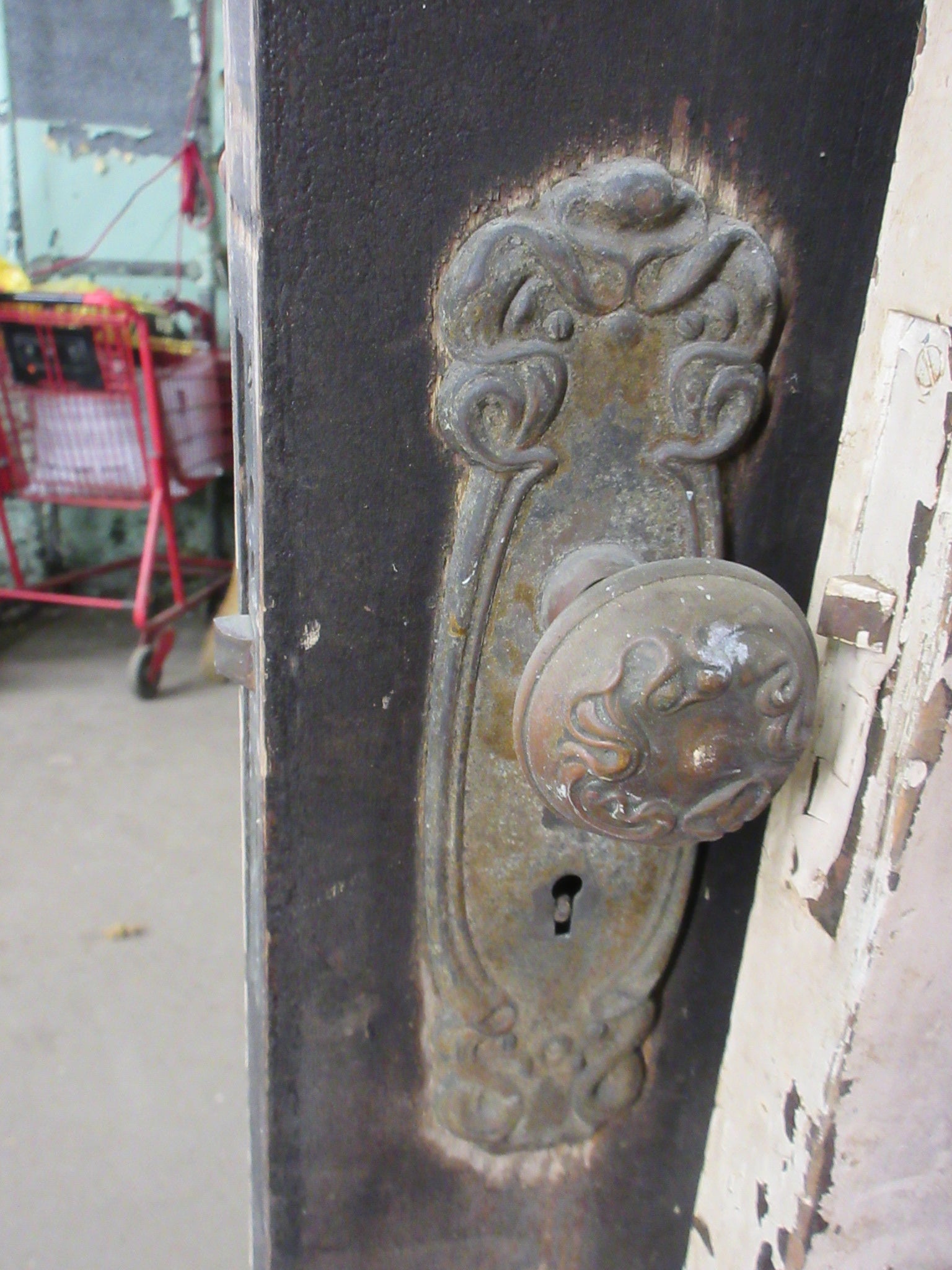 Beveled Glass Entry Door
