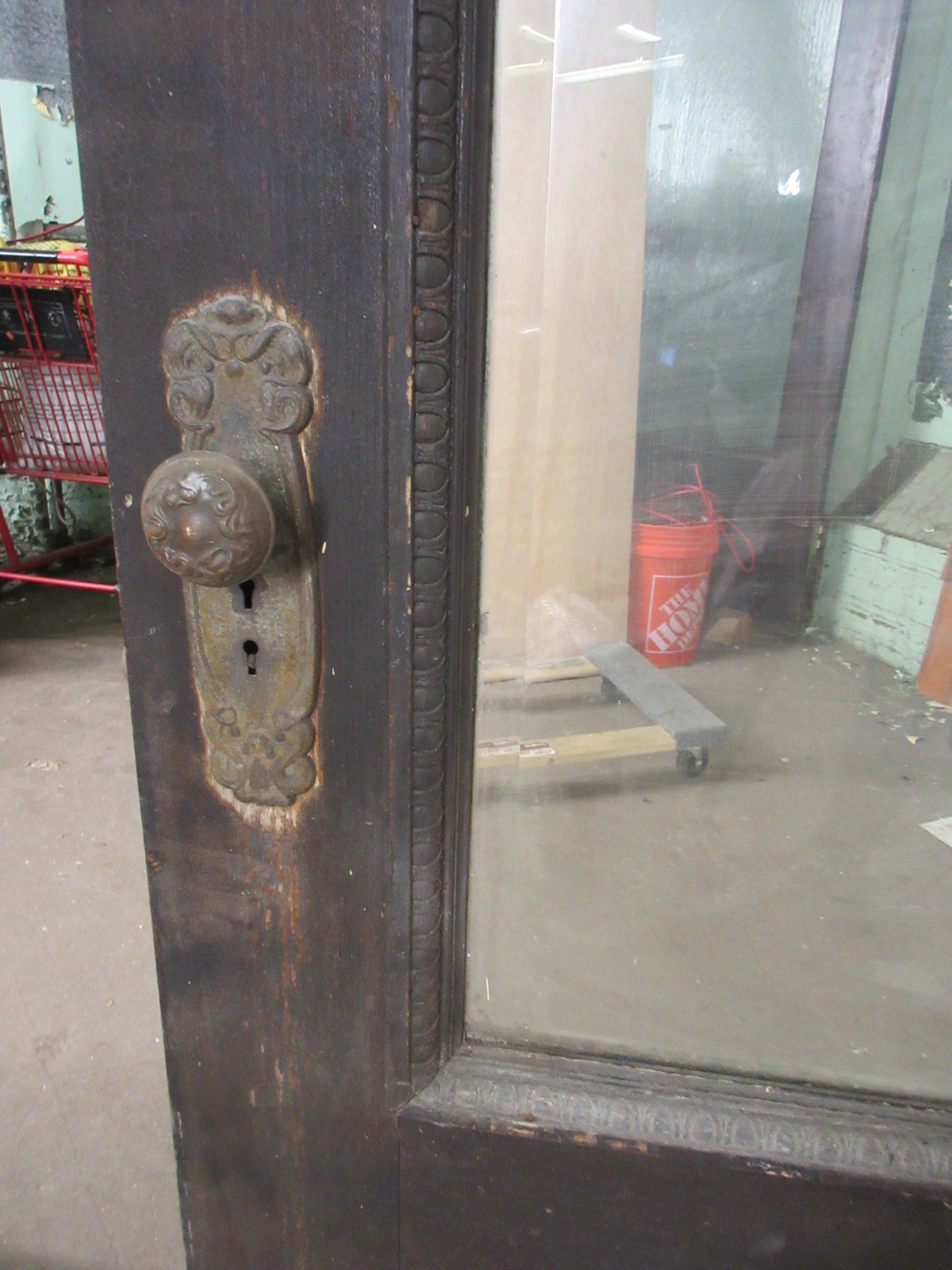 Beveled Glass Entry Door