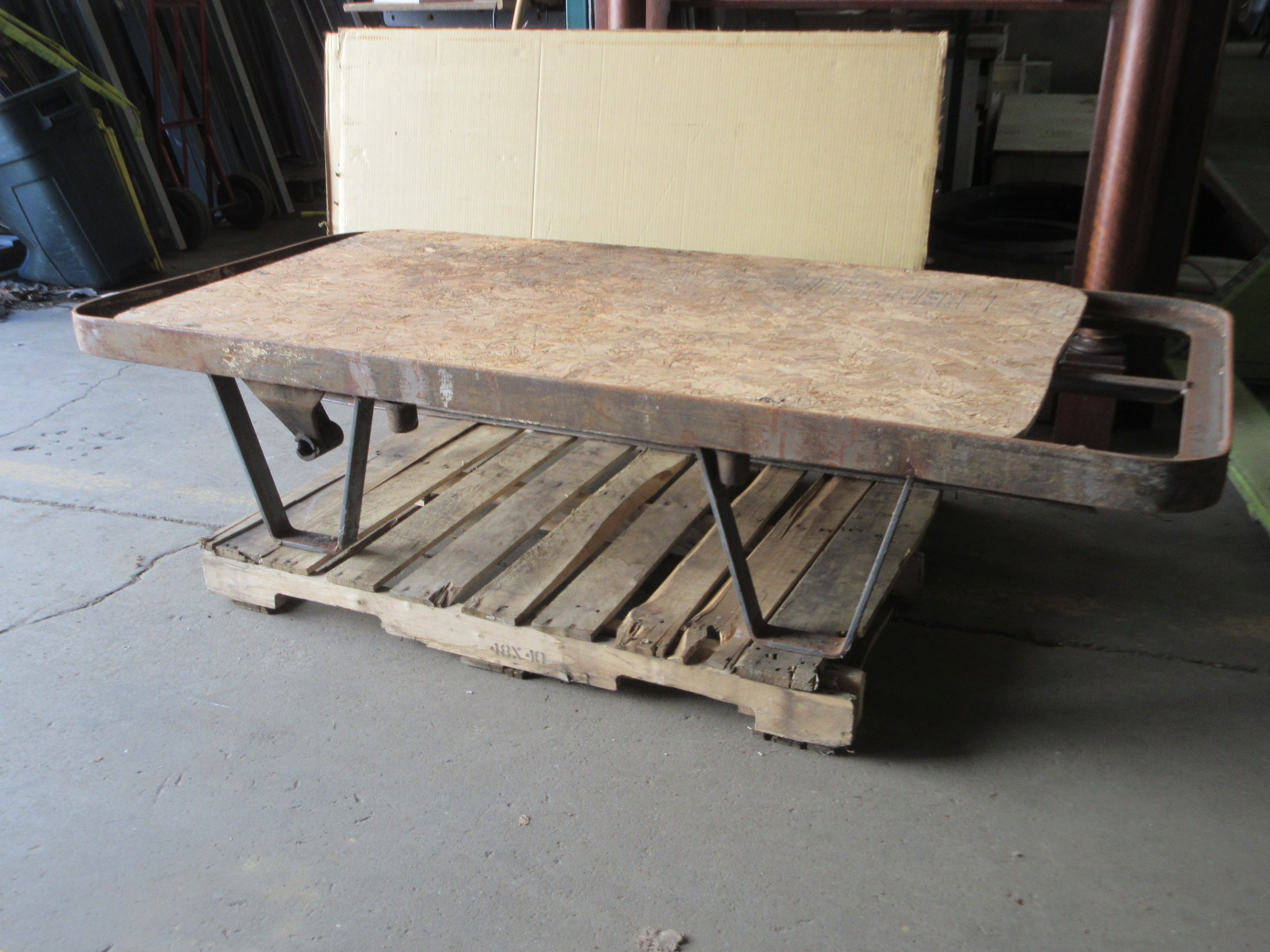 Vintage Industrial Pallet Base