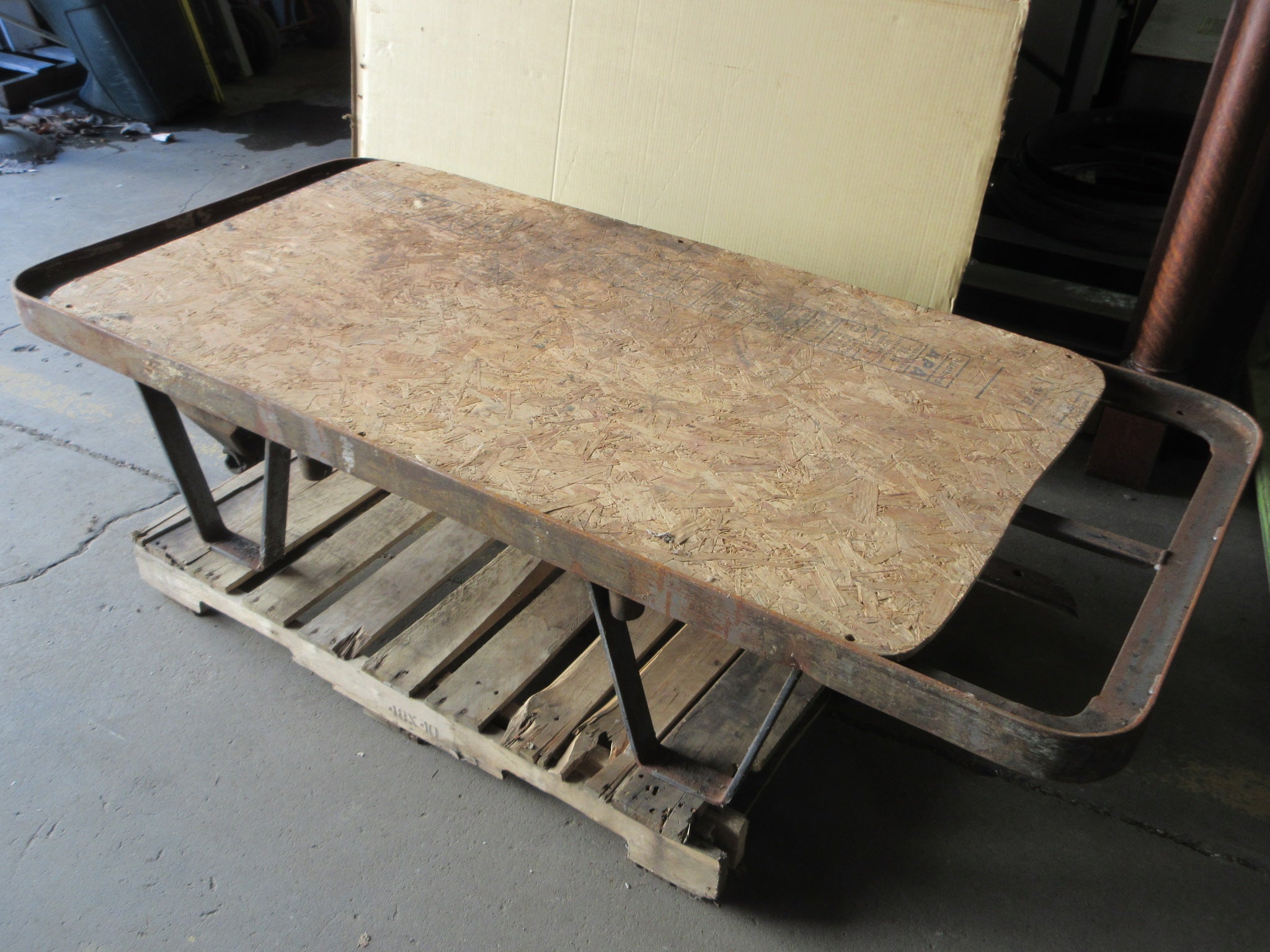 Vintage Industrial Pallet Base