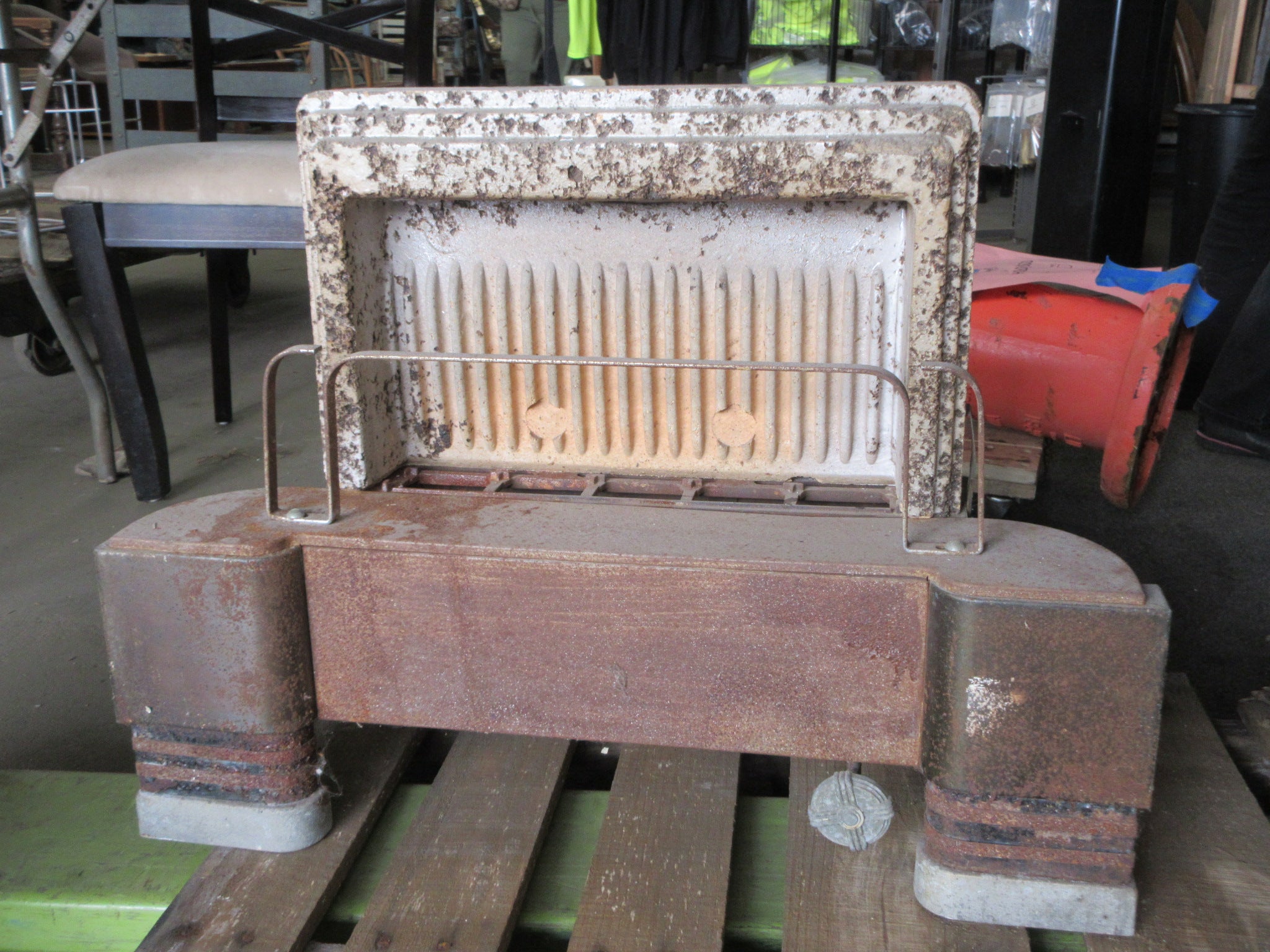 Vintage Gas Fireplace Insert