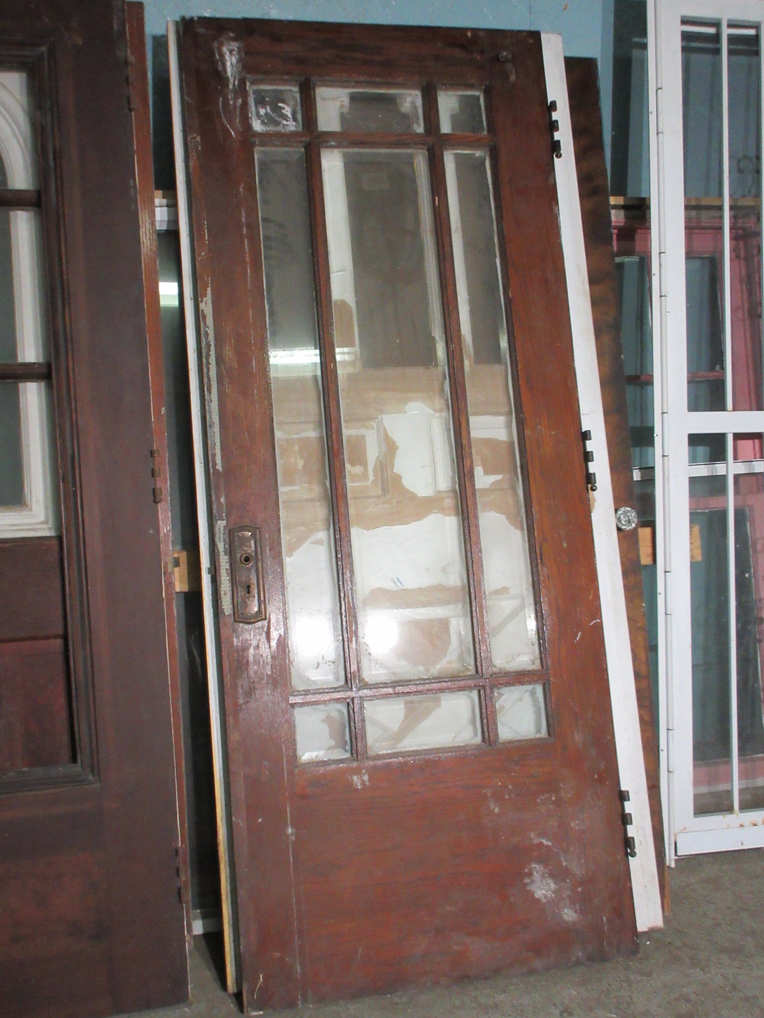 Deco Nine Lite Entry Door