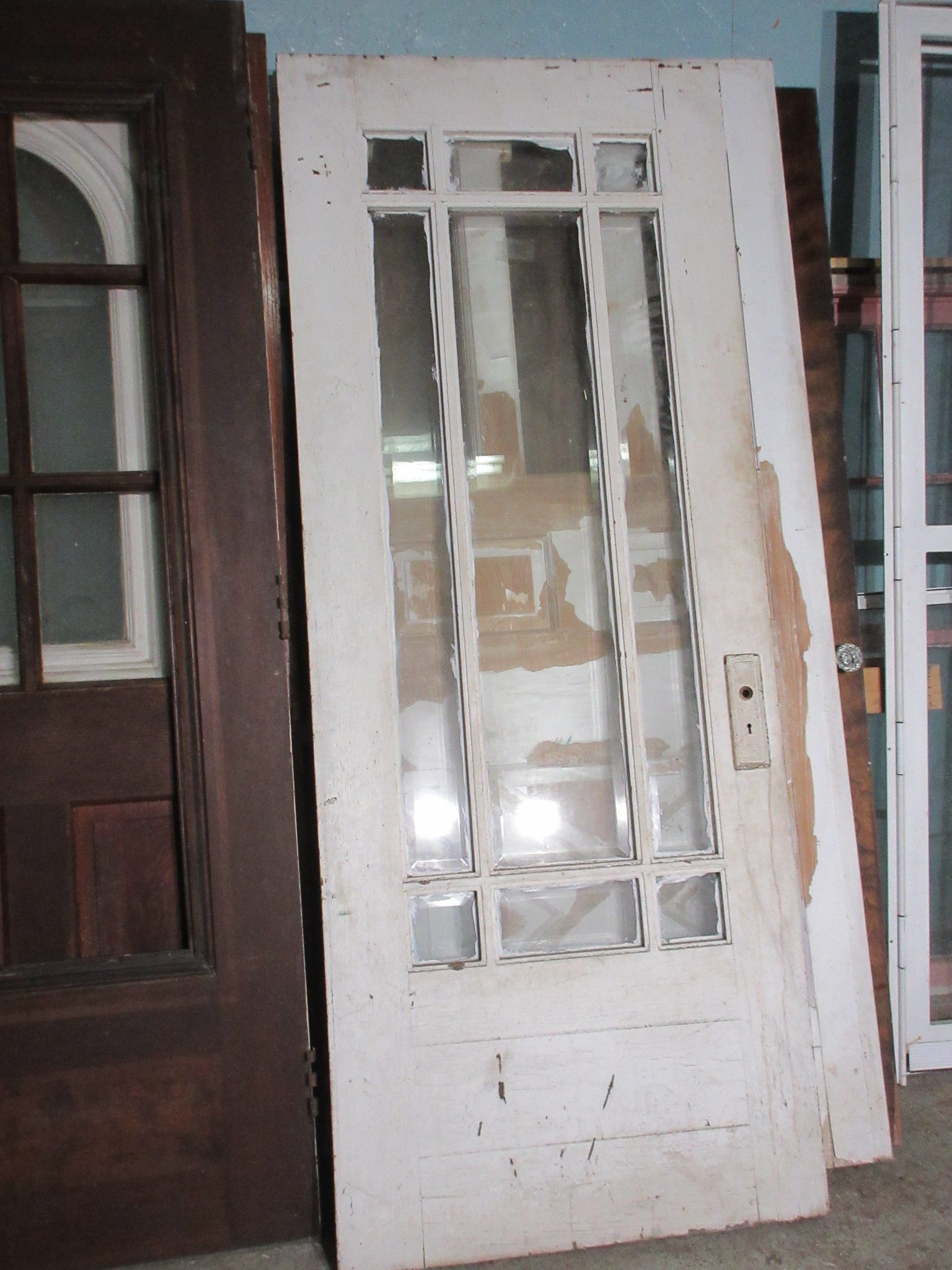 Deco Nine Lite Entry Door