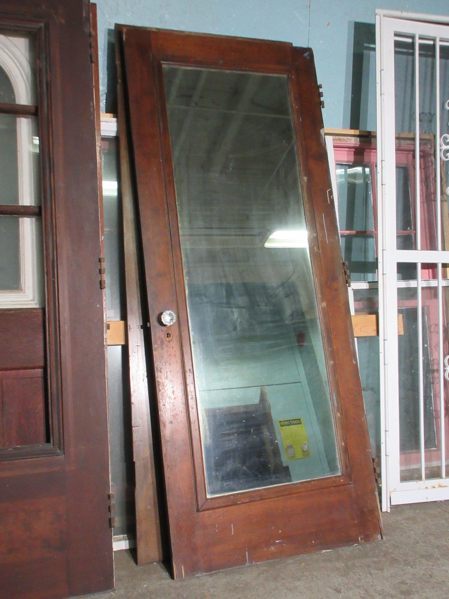 Single Panel Door with Full Mirror