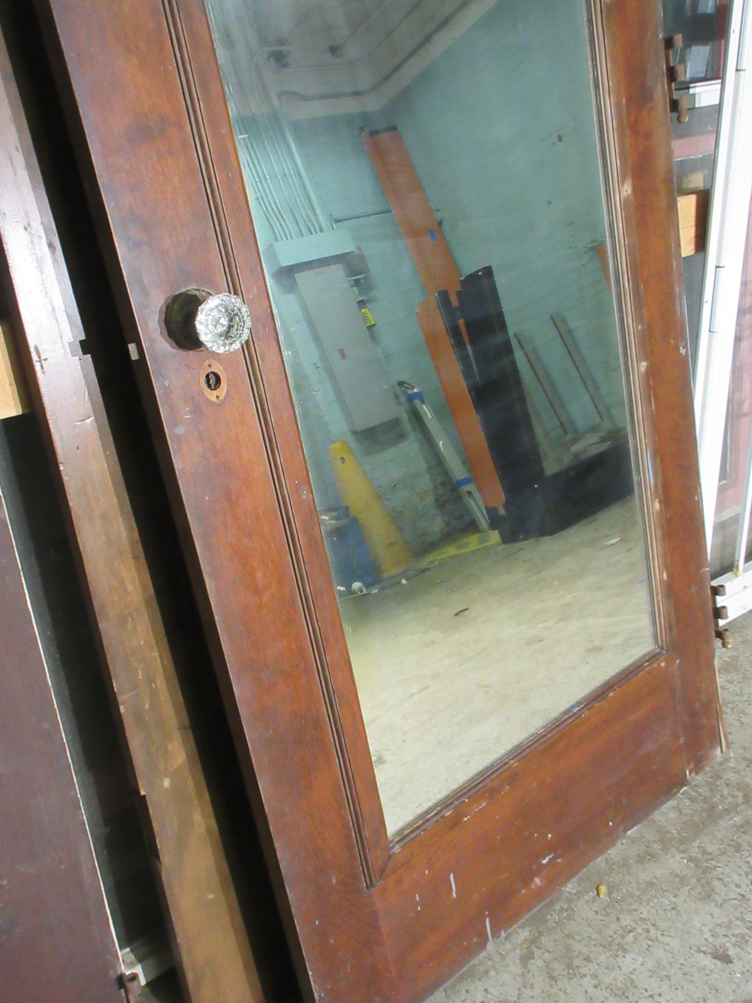 Single Panel Door with Full Mirror