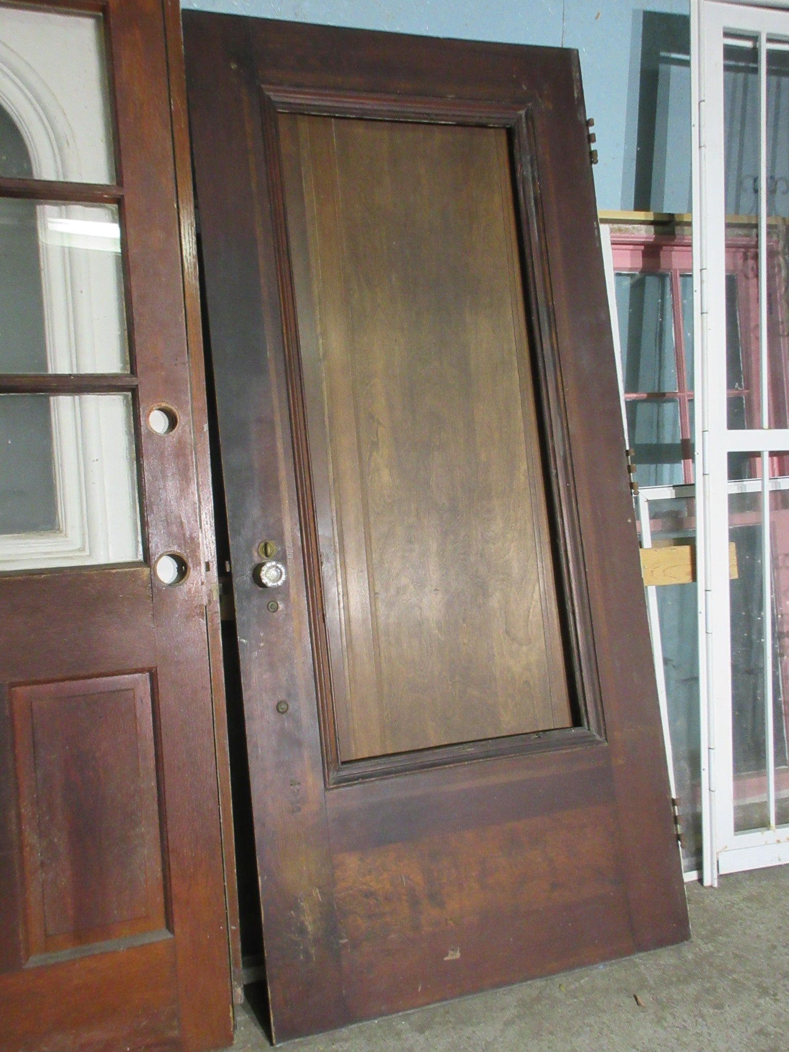 Entry Door with Frame for Full Glass