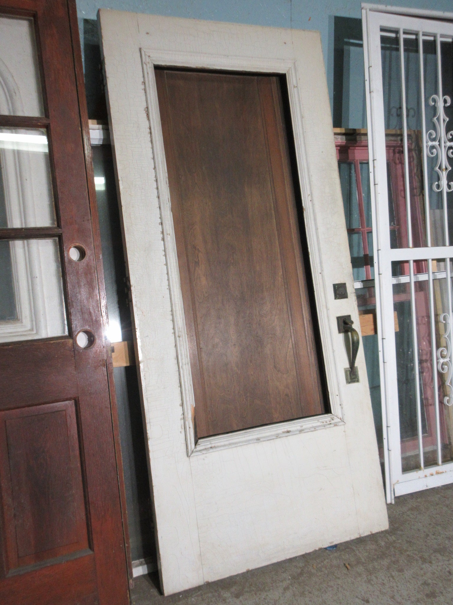 Entry Door with Frame for Full Glass