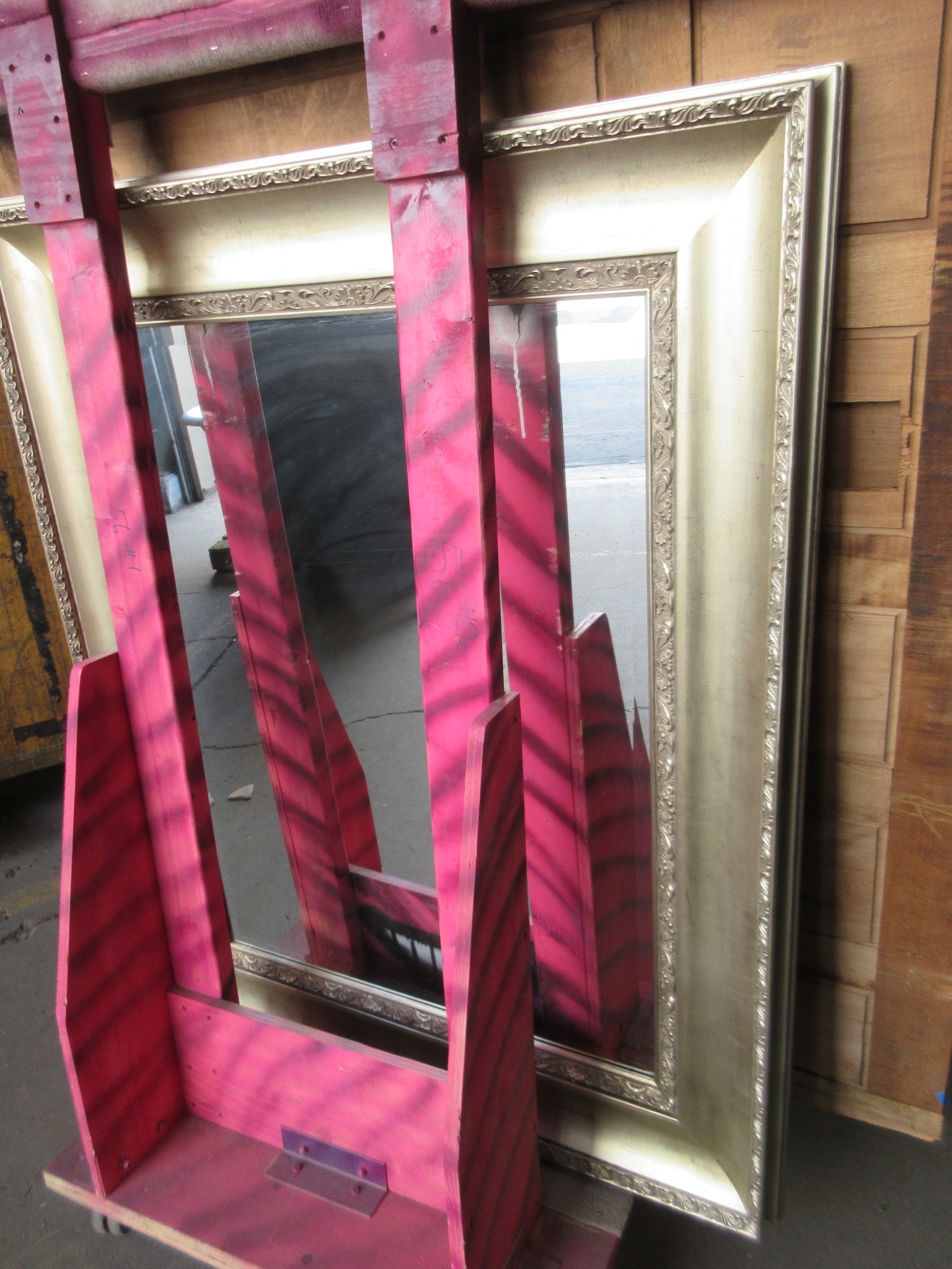 Oversized Framed Mirror