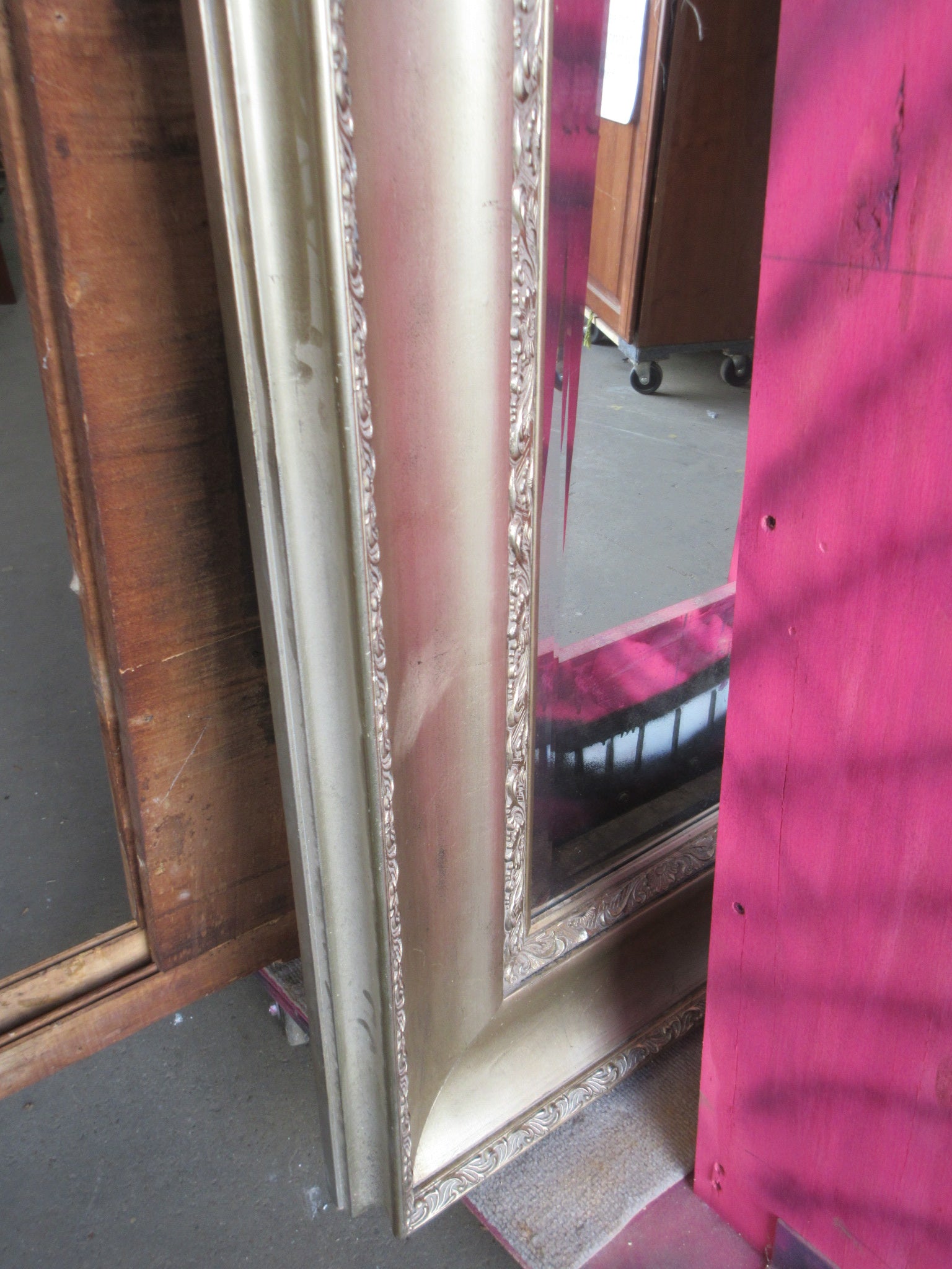 Oversized Framed Mirror