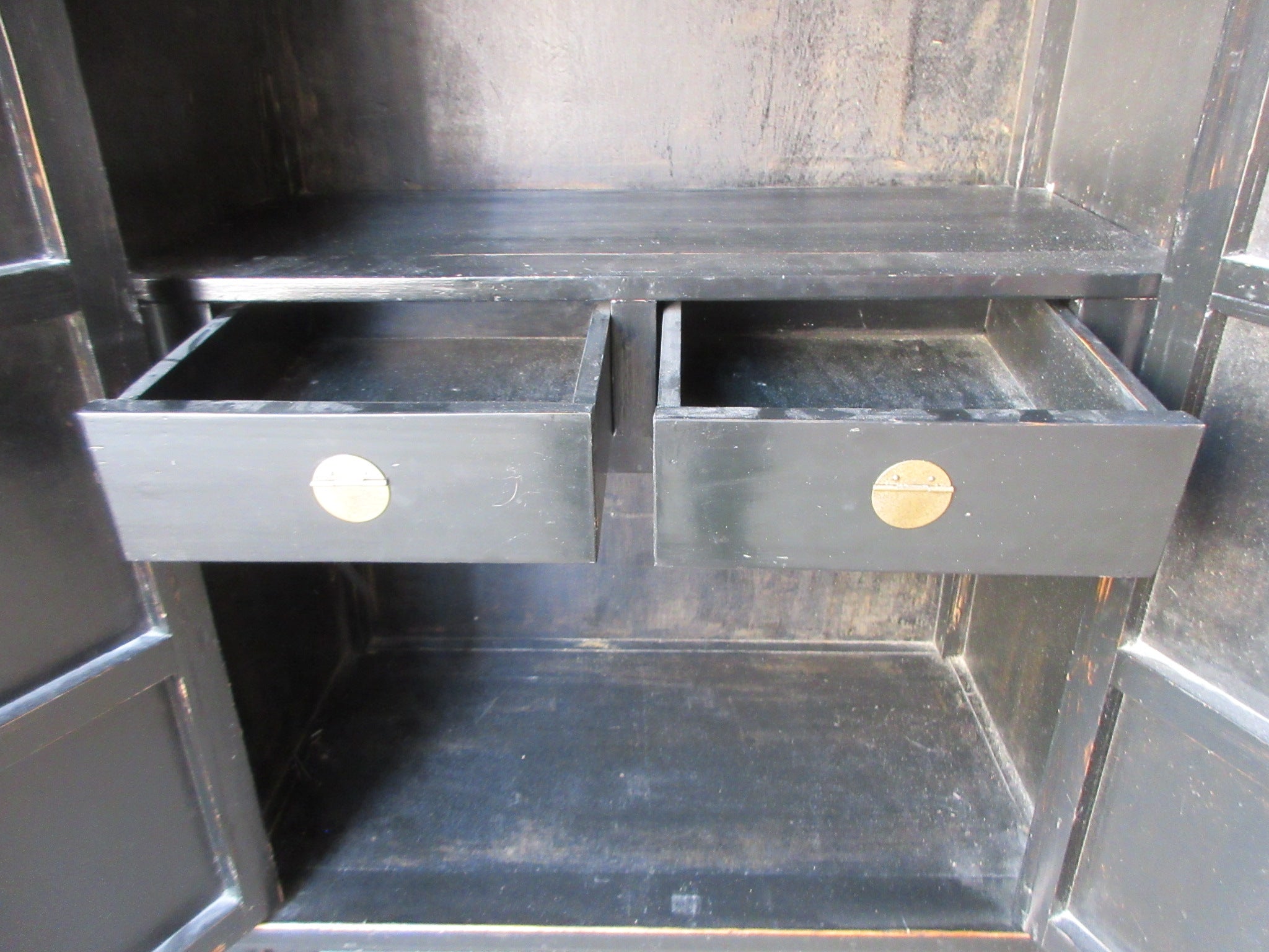 Oriental Style Two Door Cabinet