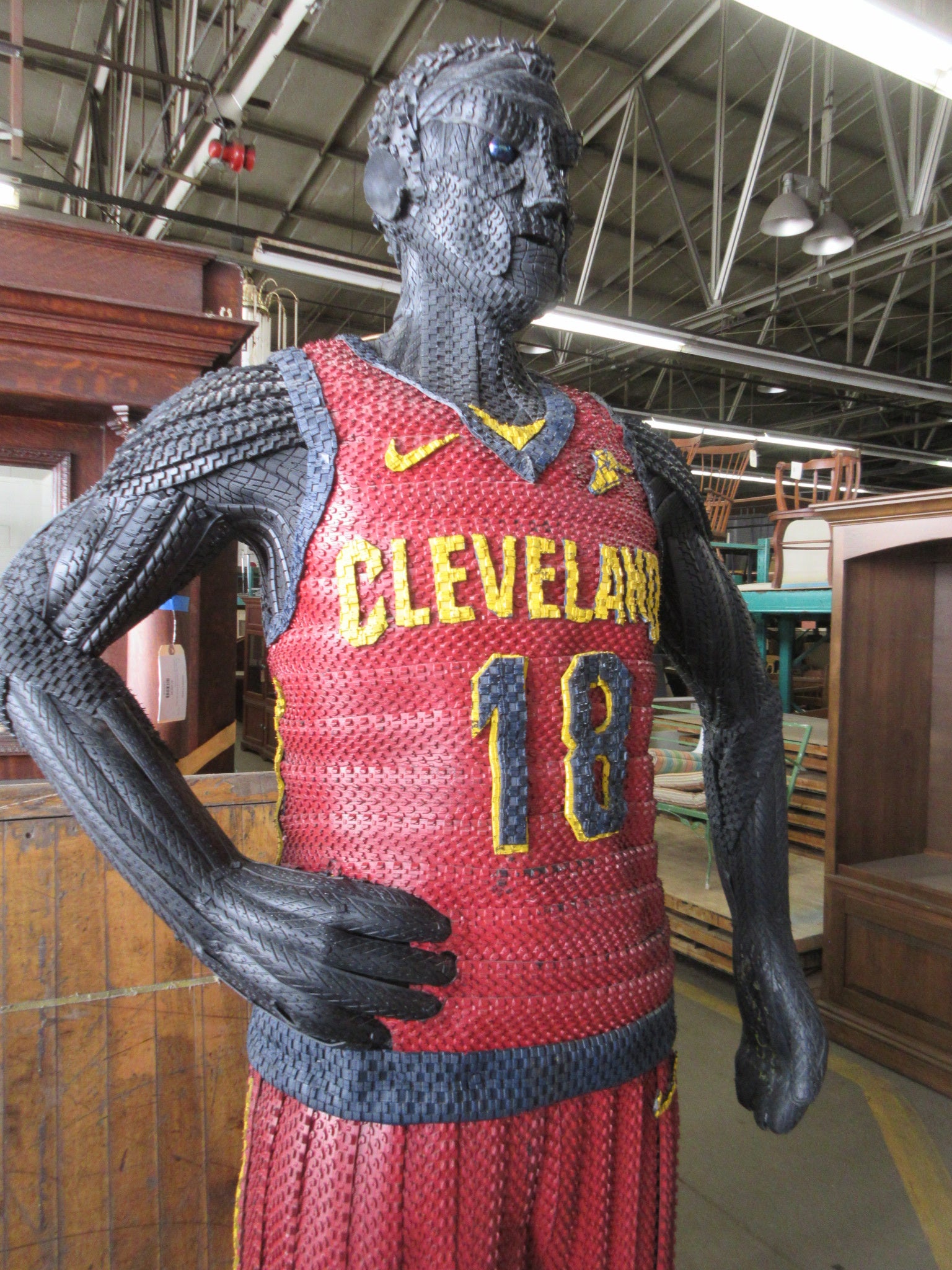 Goodyear Wingfoots x Cleveland Cavaliers Rubber Player Art