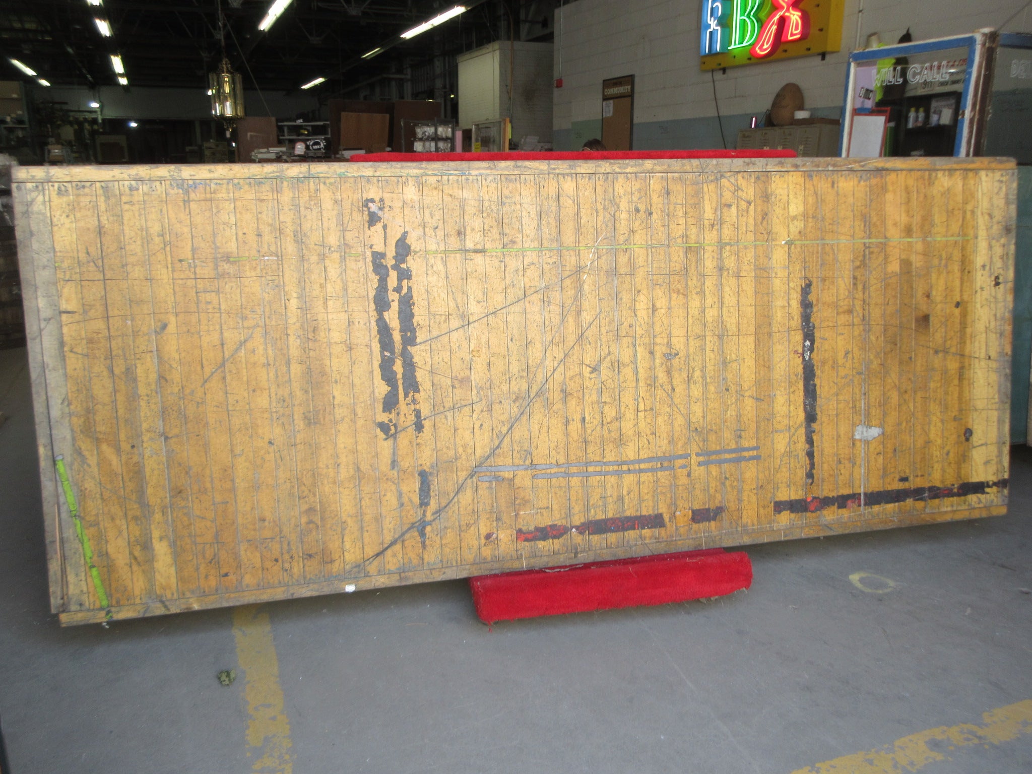 Basketball Floor Slab 120"