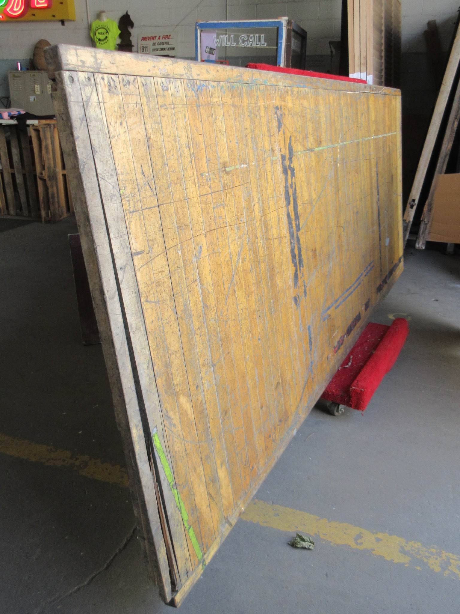 Basketball Floor Slab 120"