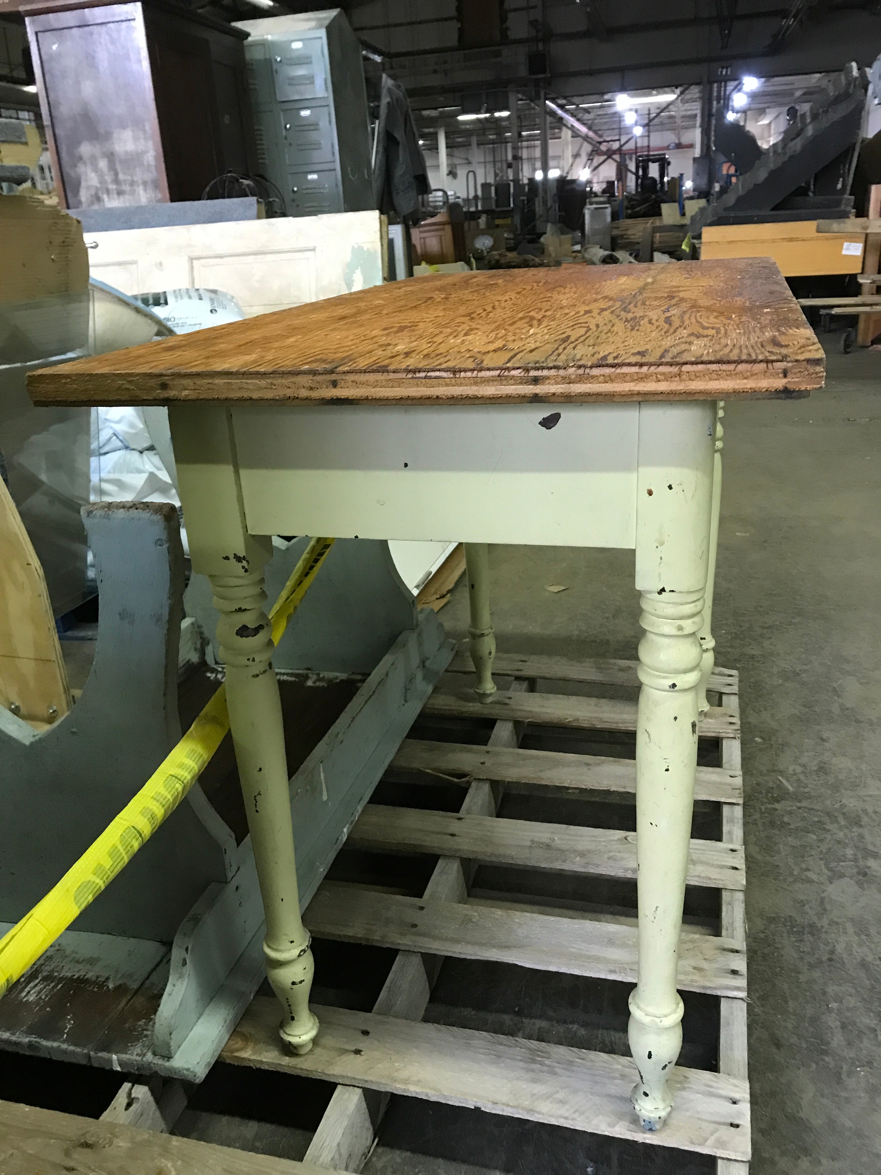 Wood Table 21 1/4” x 40”