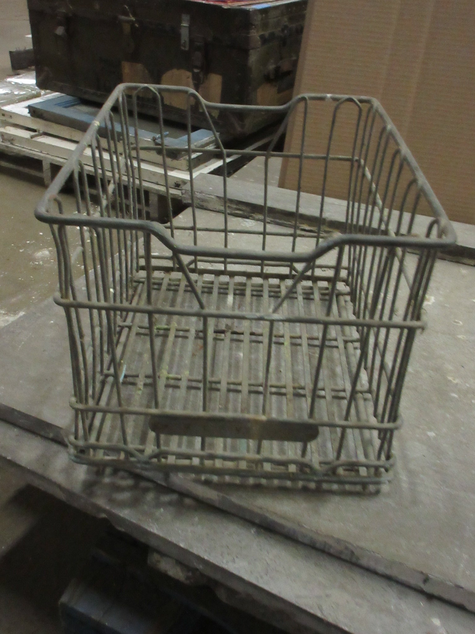 Vintage Metal Crate