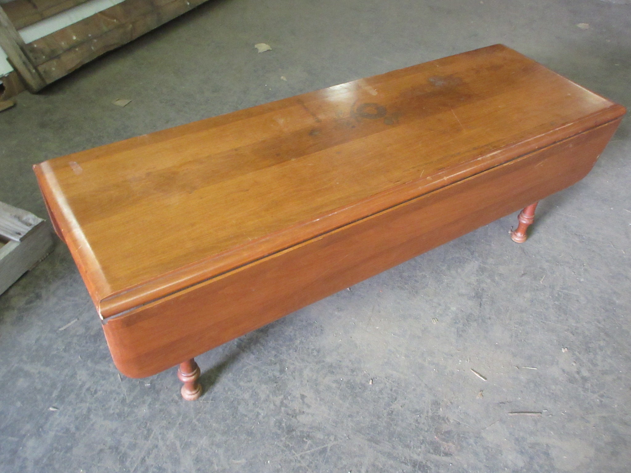Vintage Beals Maple Drop Leaf Coffee Table