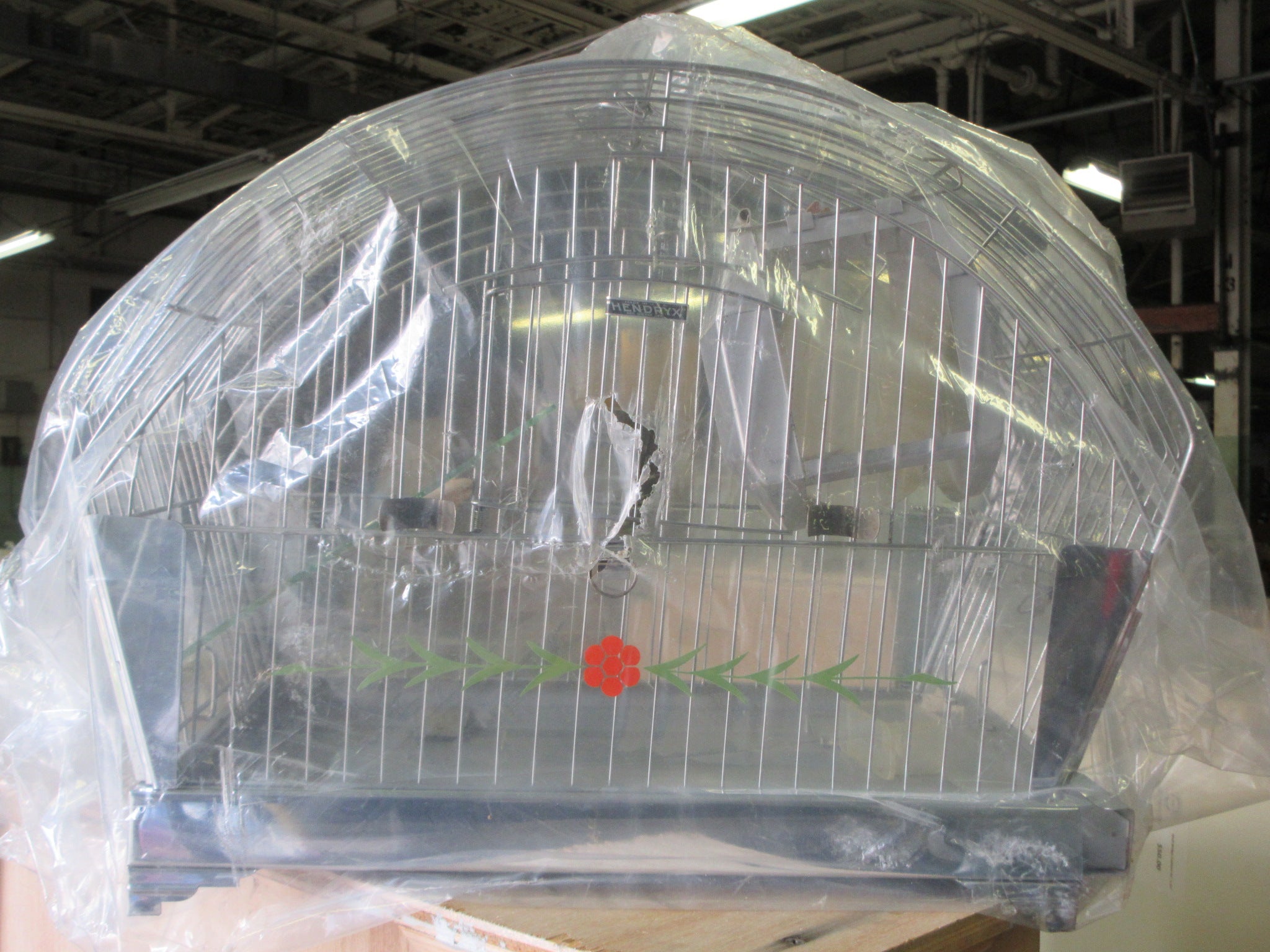Vintage Hendryx Mid Century Bird Cage