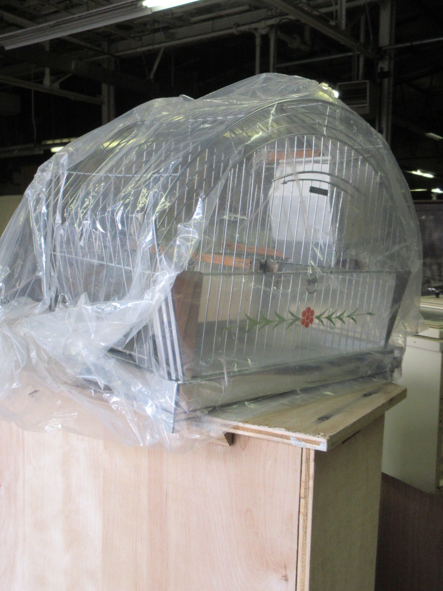 Vintage Hendryx Mid Century Bird Cage