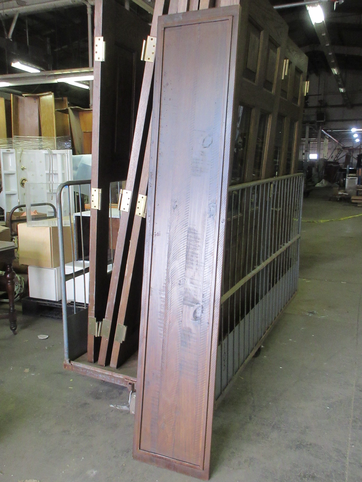 Single Panel Sheet Wood Section