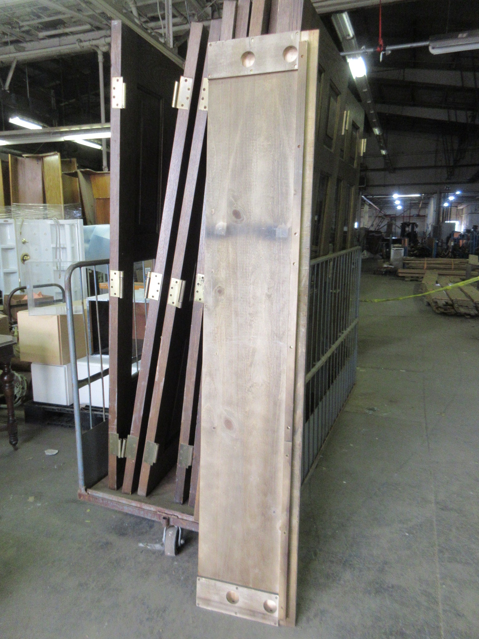 Single Panel Sheet Wood Section