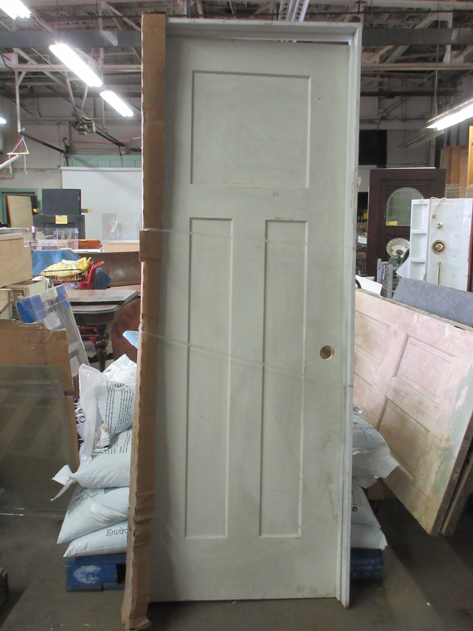 Three Panel Door with Frame