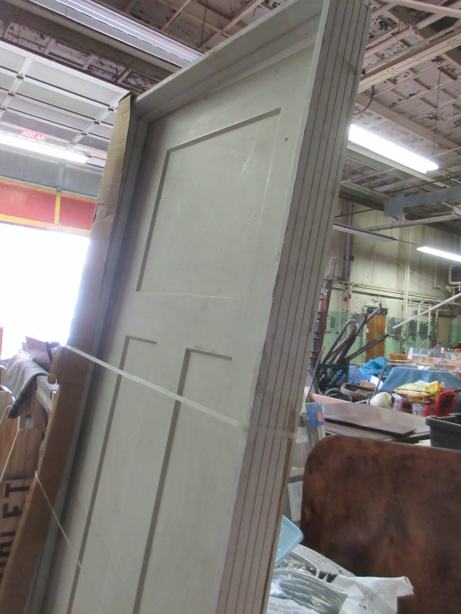 Three Panel Door with Frame