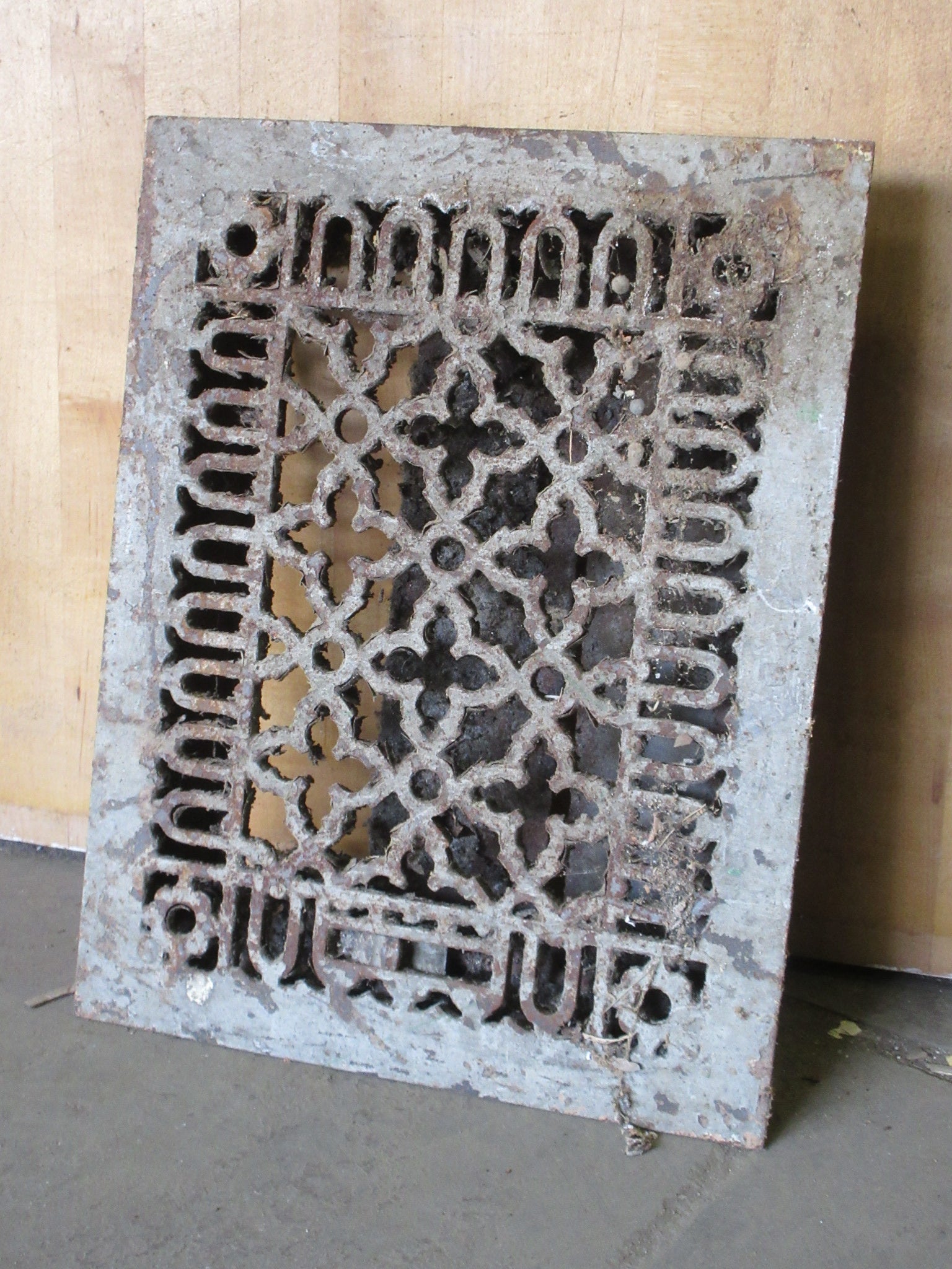 Antique Register Cover with Partial Damper