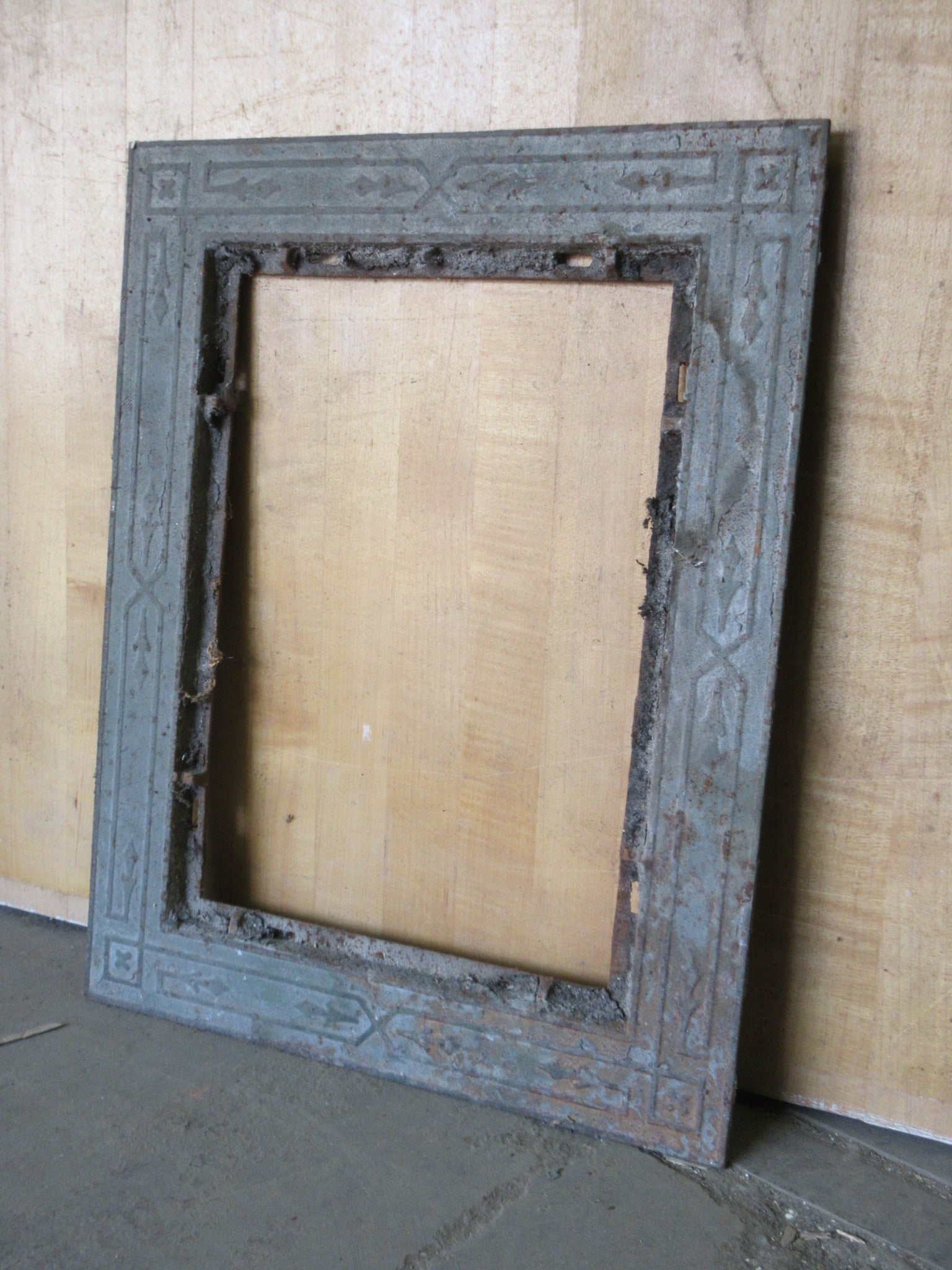 Vintage Register Cover Frame with Embellished Detail