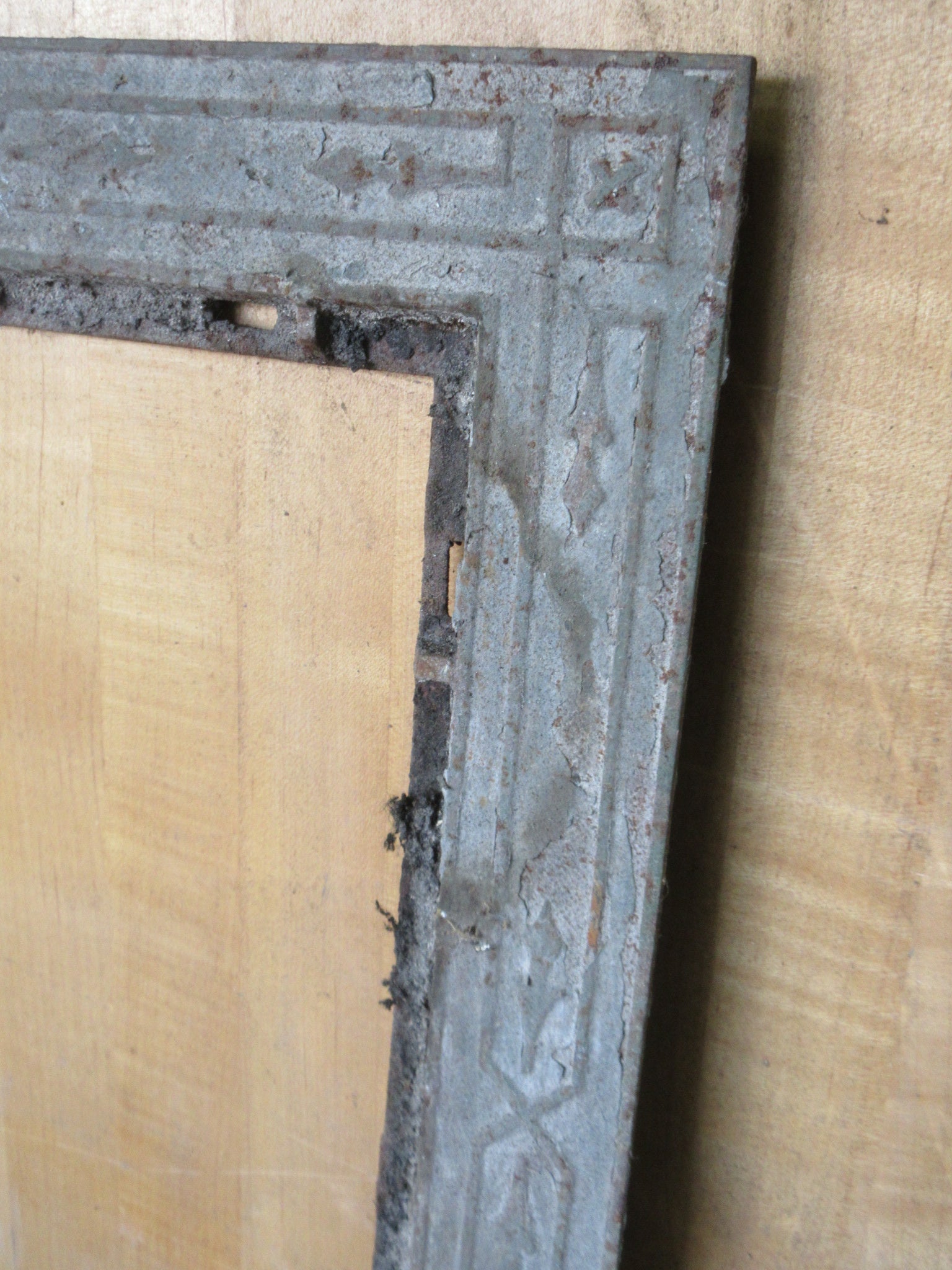 Vintage Register Cover Frame with Embellished Detail