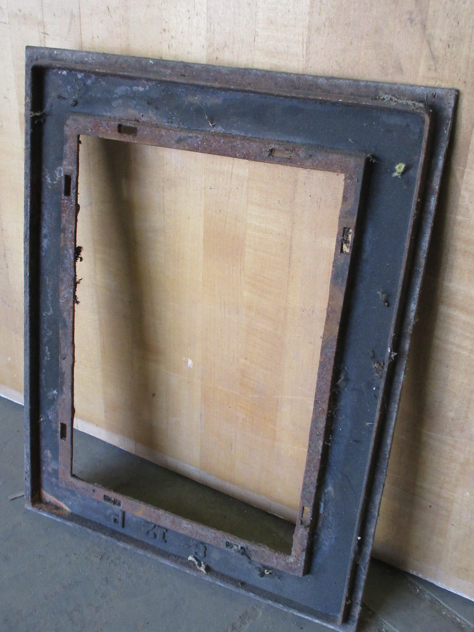 Vintage Register Cover Frame with Embellished Detail