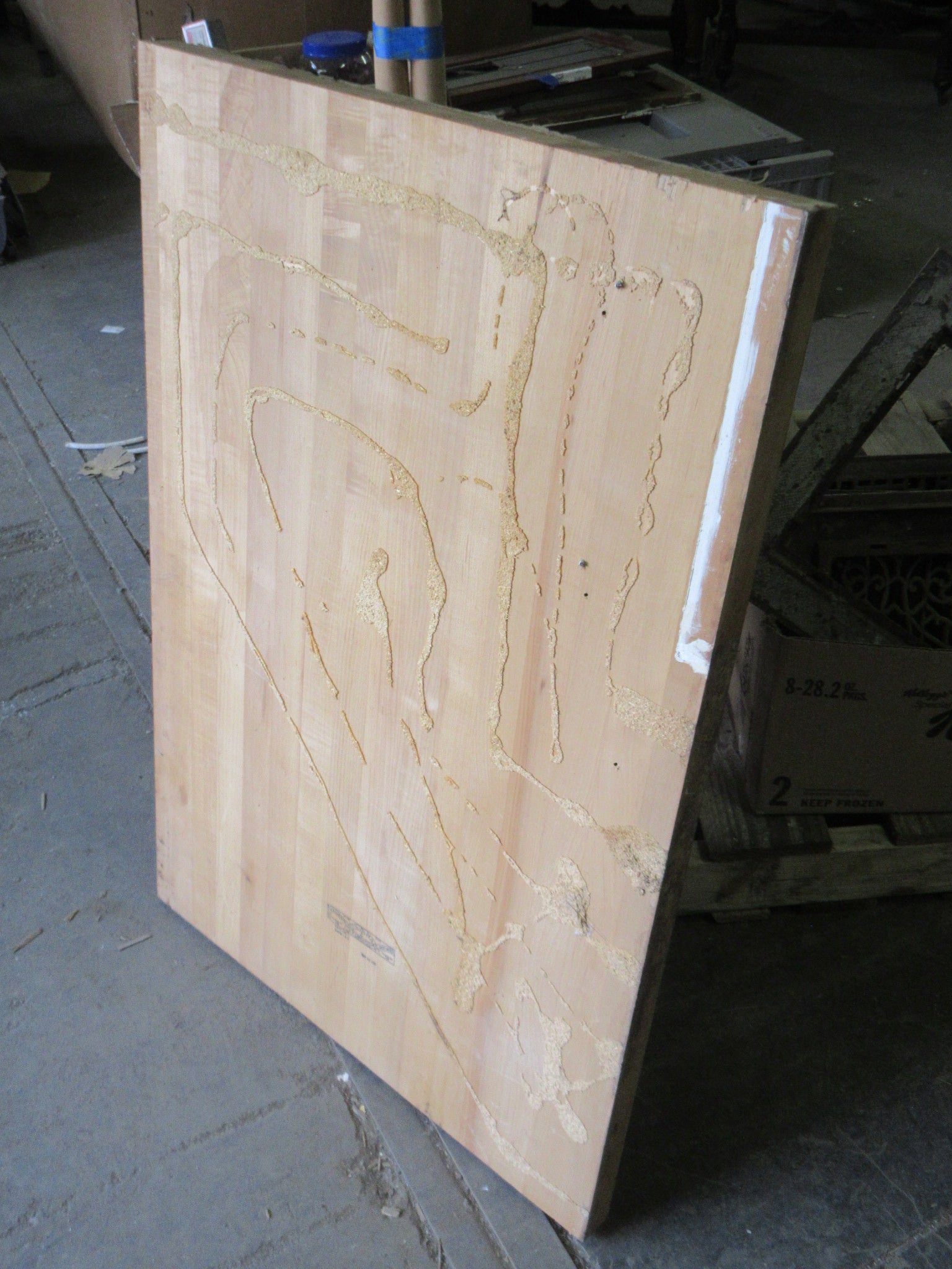 Butcher Block Table Top